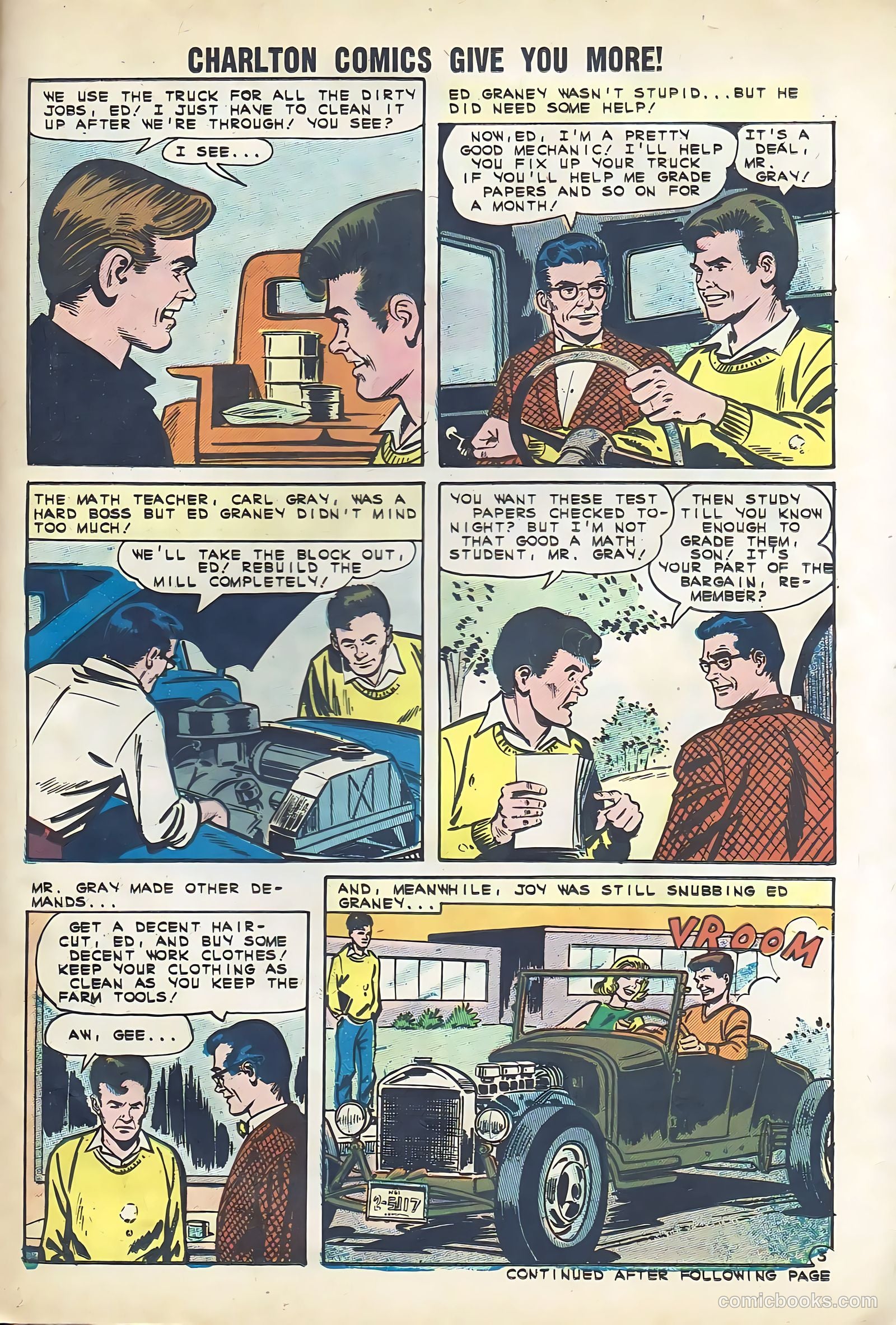 Hot Rods and Racing Cars #55 (1961) — page 21 of 36