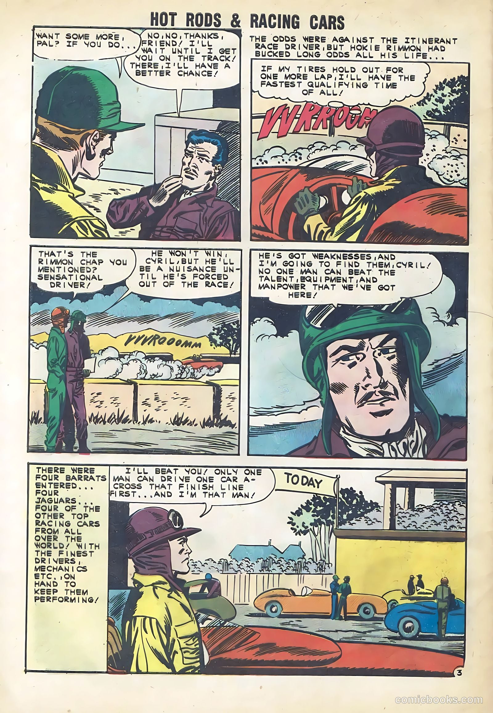 Hot Rods and Racing Cars #55 (1961) — page 28 of 36