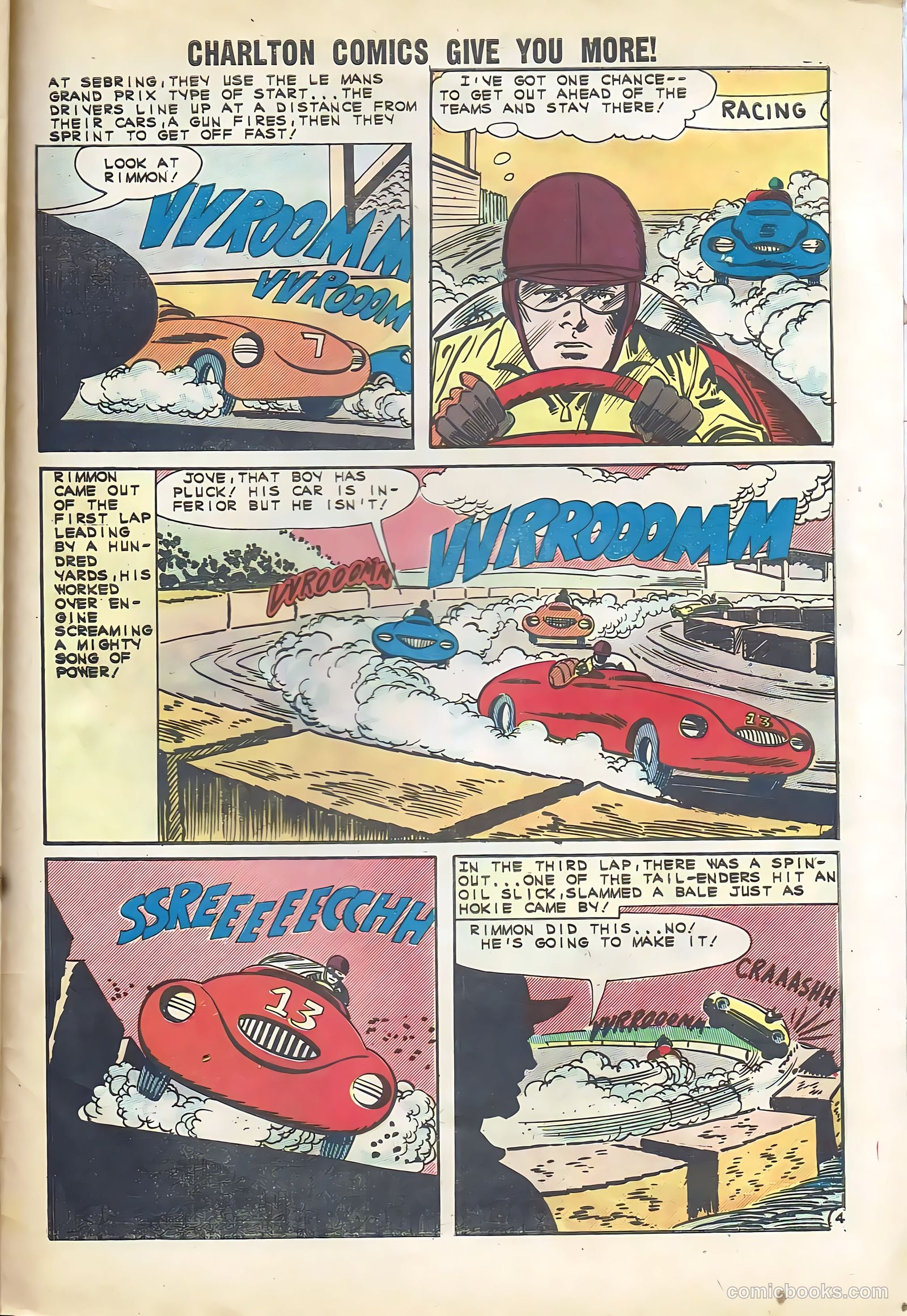Hot Rods and Racing Cars #55 (1961) — page 29 of 36