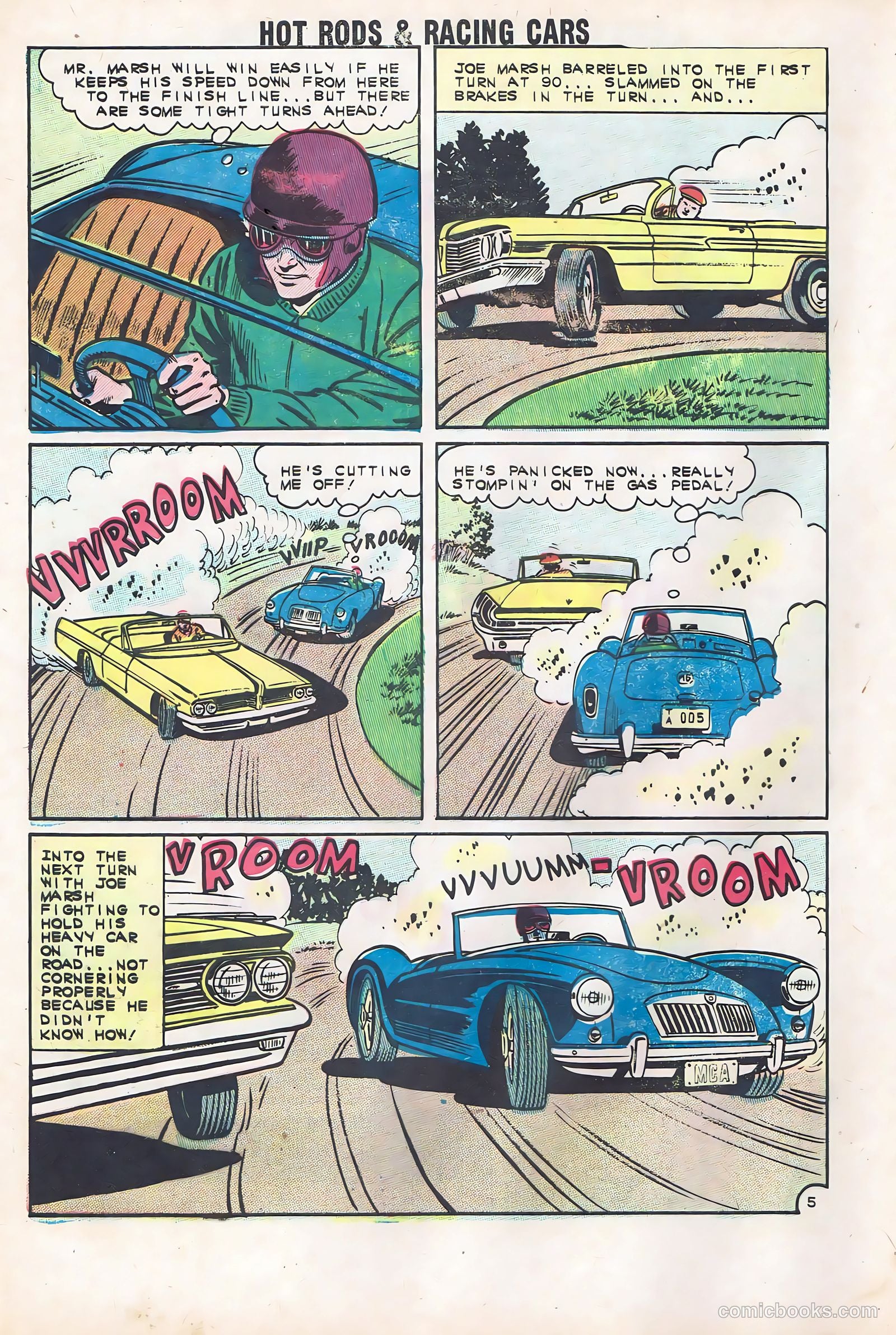 Hot Rods and Racing Cars #58 (1962) — page 8 of 36