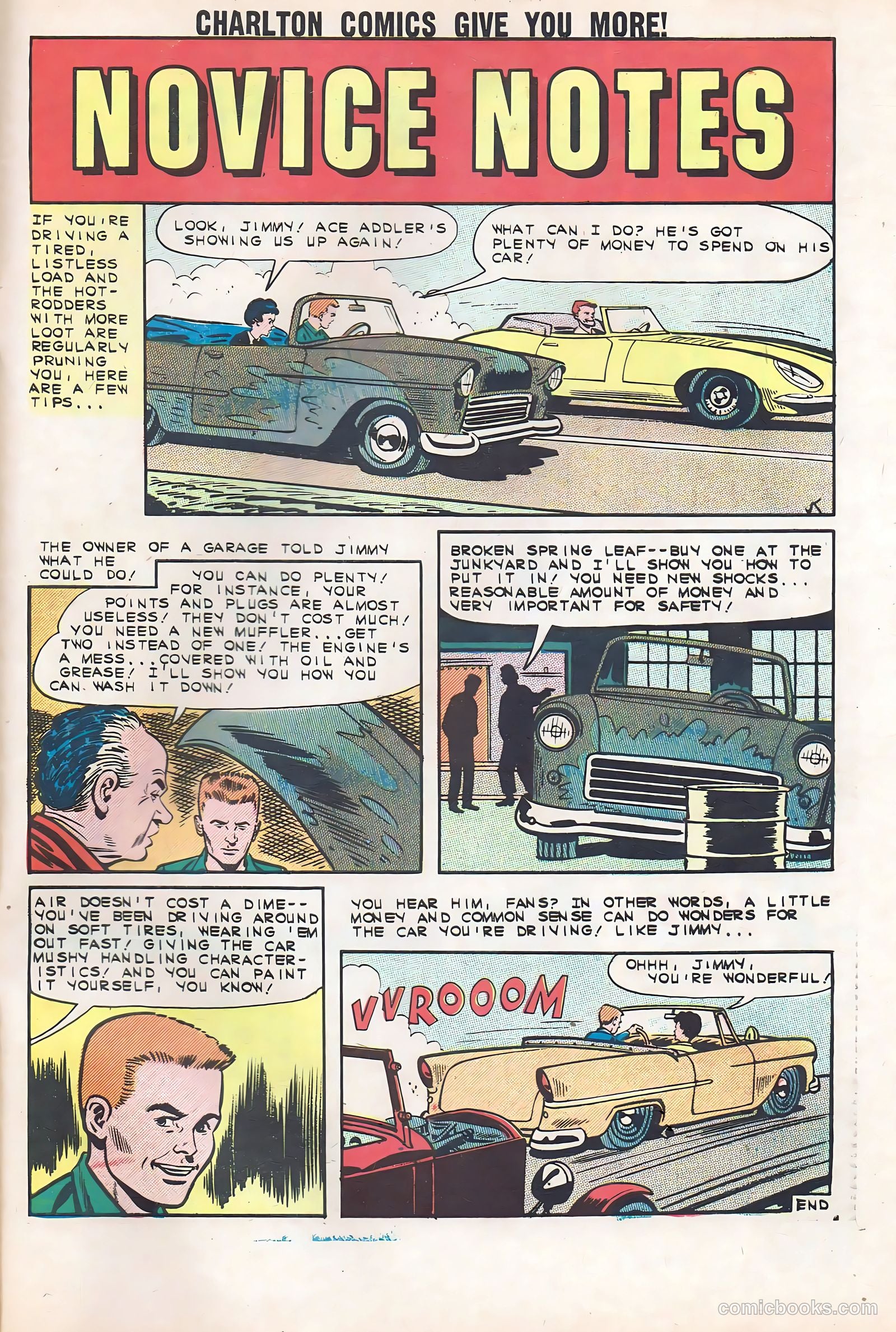 Hot Rods and Racing Cars #58 (1962) — page 33 of 36