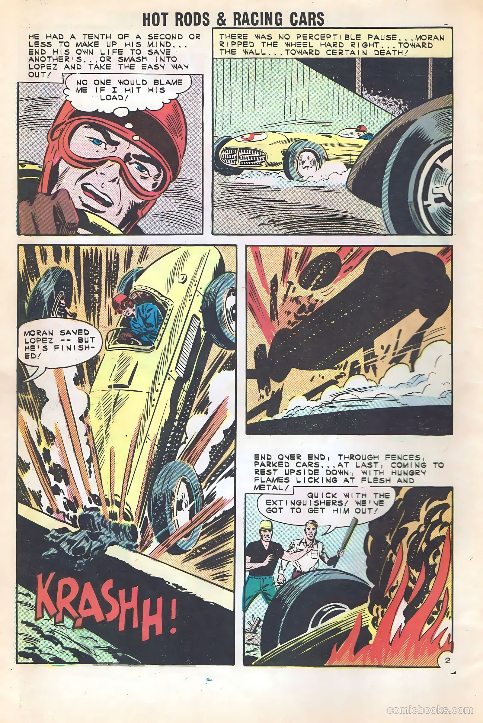 Hot Rods and Racing Cars #59 (1962) — page 4 of 36