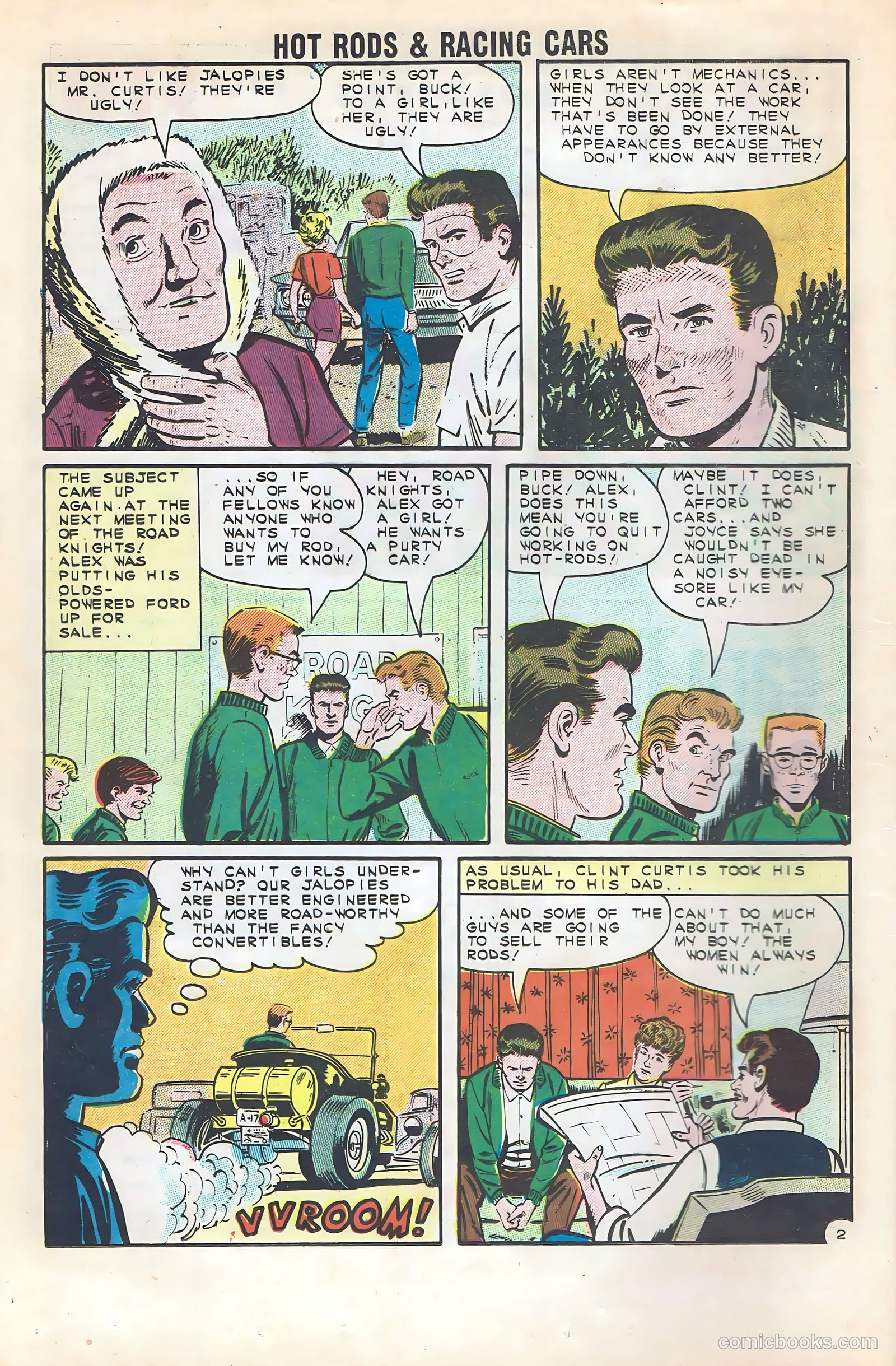 Hot Rods and Racing Cars #59 (1962) — page 16 of 36