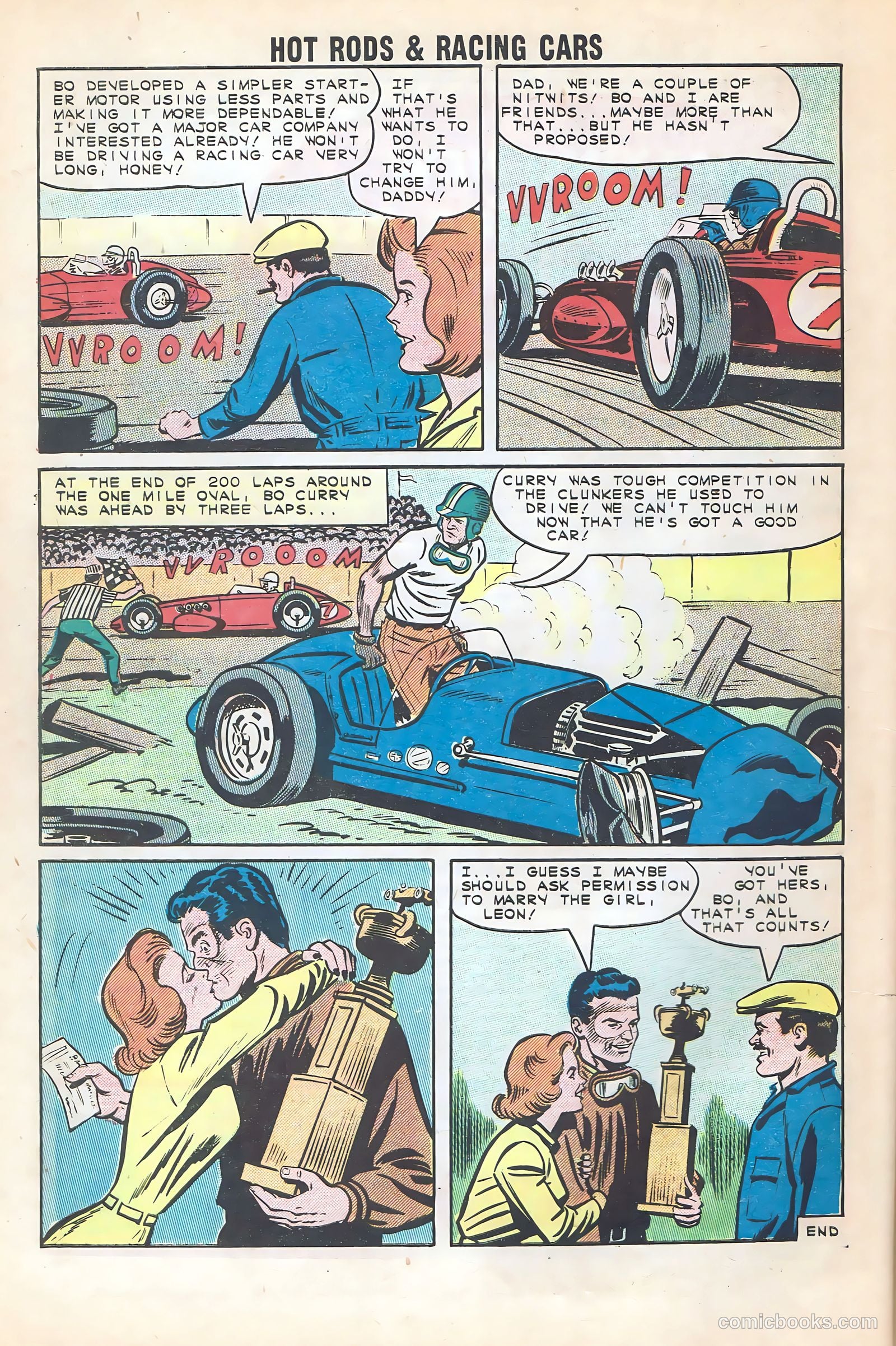 Hot Rods and Racing Cars #59 (1962) — page 32 of 36