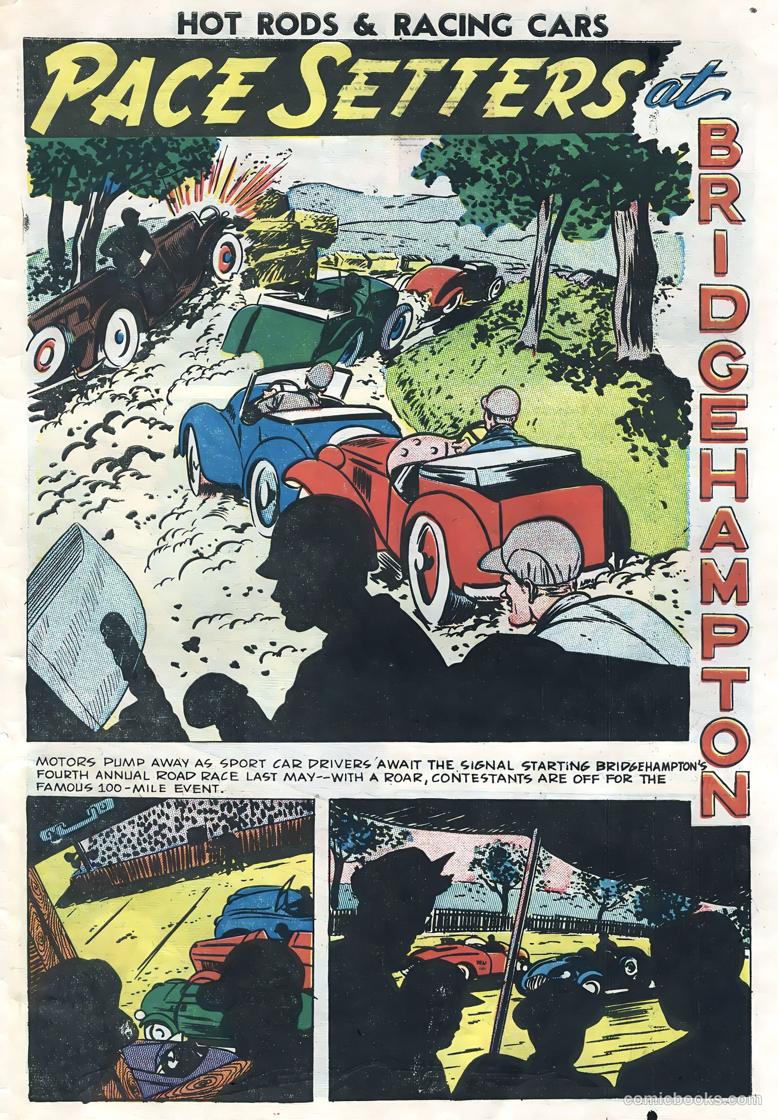 Hot Rods and Racing Cars #6 (1952) — page 31 of 36