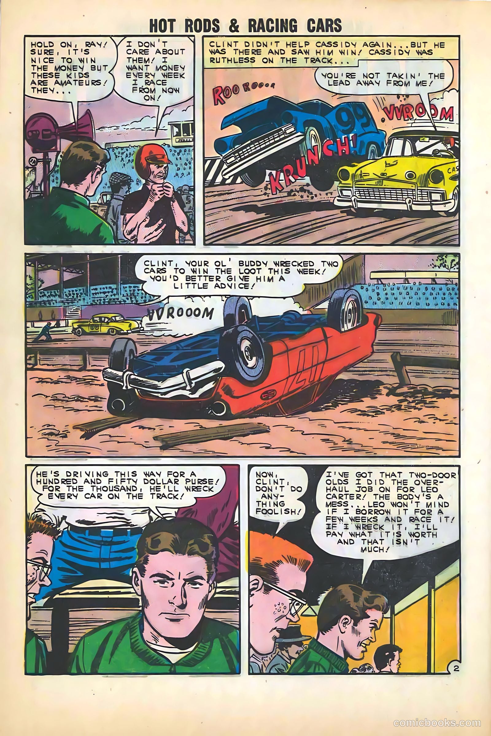Hot Rods and Racing Cars #60 (1962) — page 4 of 36