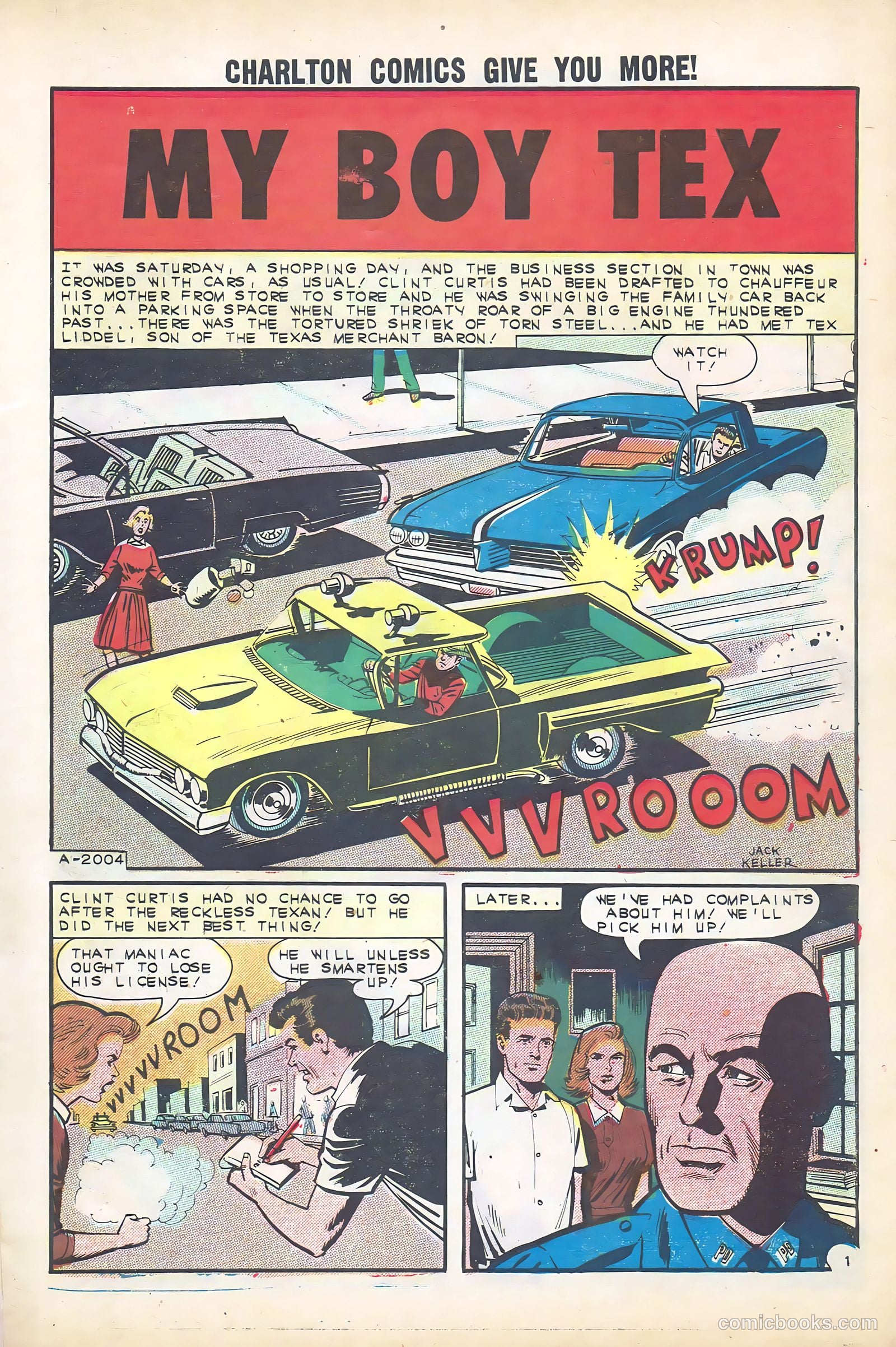 Hot Rods and Racing Cars #61 (1963) — page 3 of 36