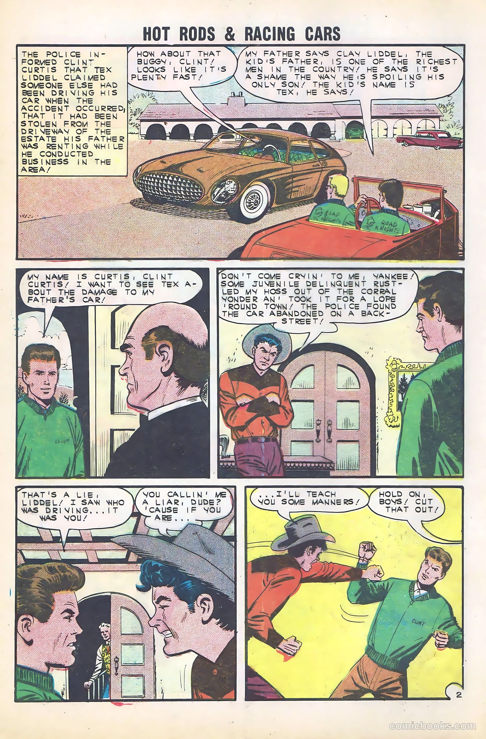 Hot Rods and Racing Cars #61 (1963) — page 4 of 36