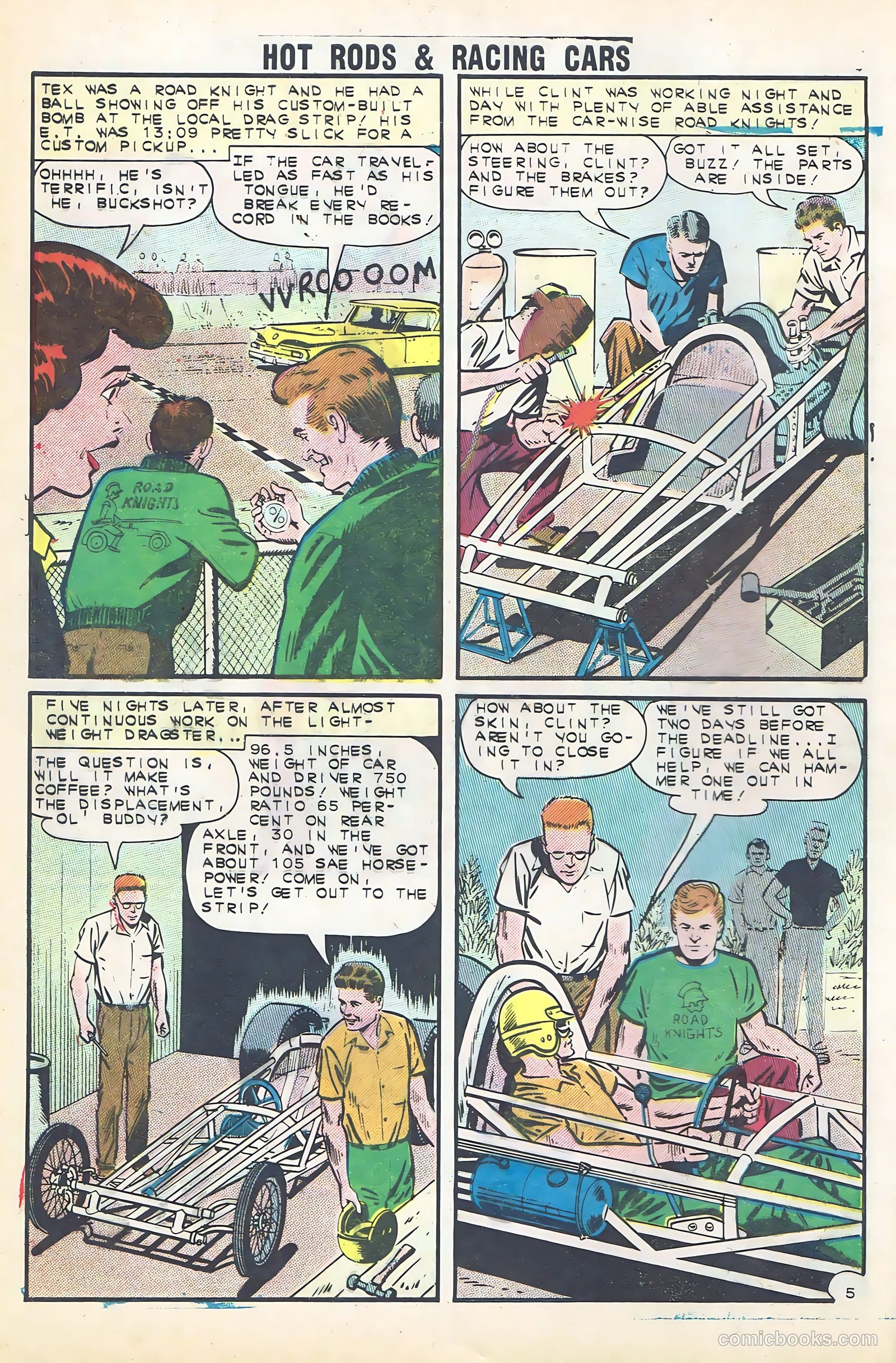 Hot Rods and Racing Cars #61 (1963) — page 8 of 36