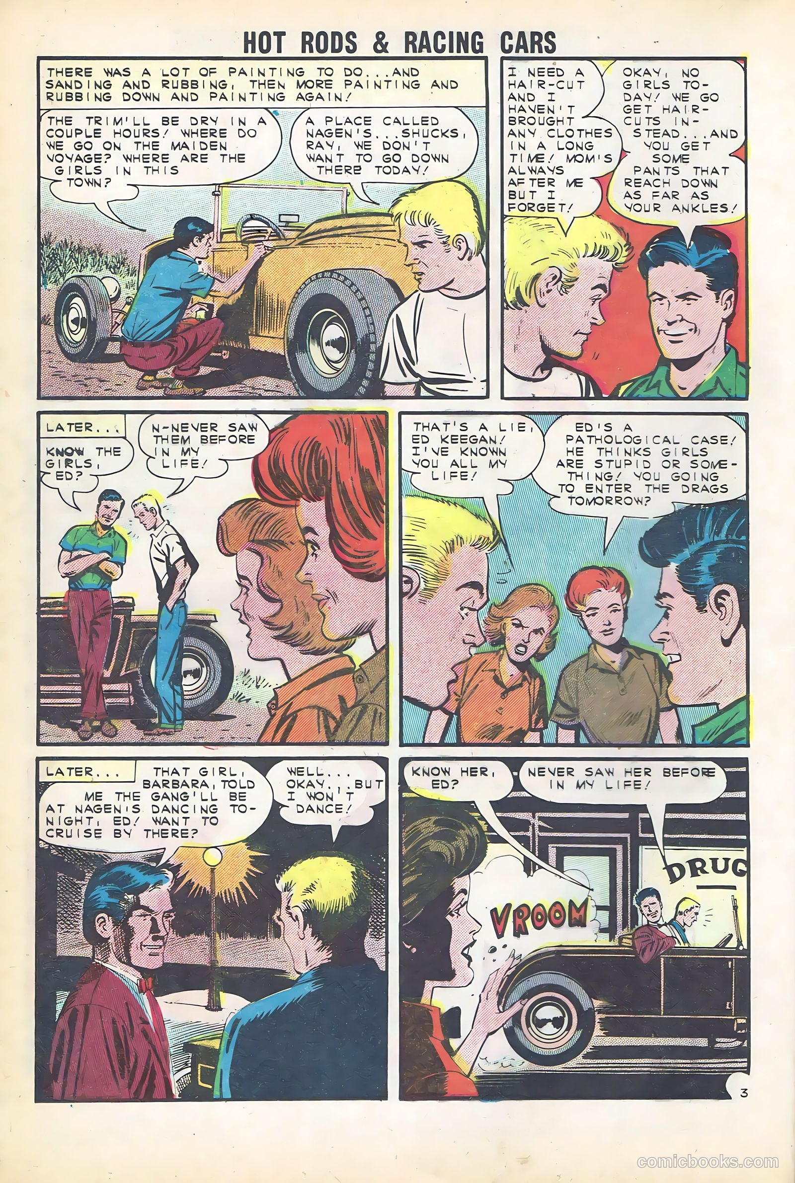 Hot Rods and Racing Cars #61 (1963) — page 12 of 36
