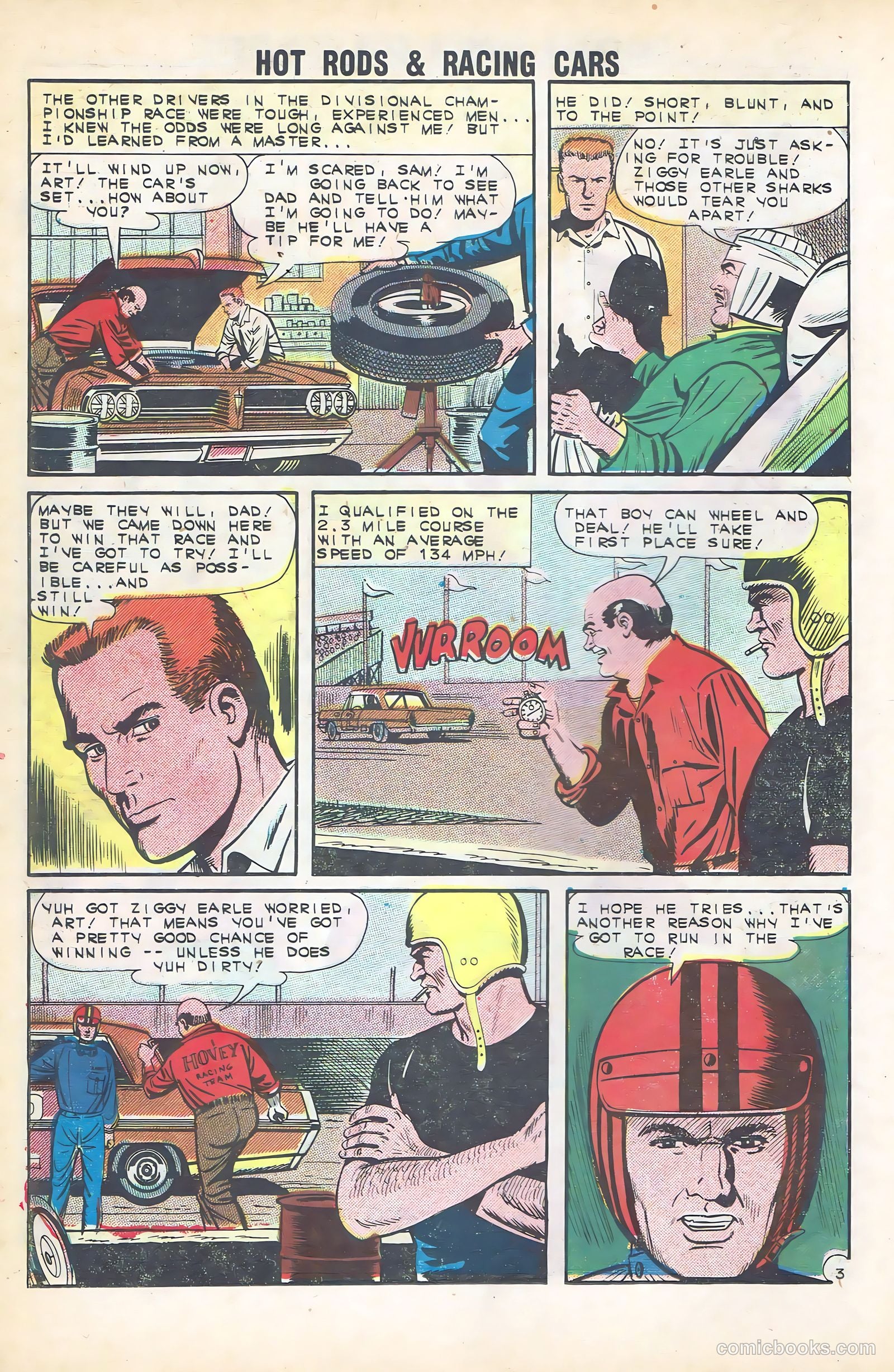 Hot Rods and Racing Cars #61 (1963) — page 18 of 36