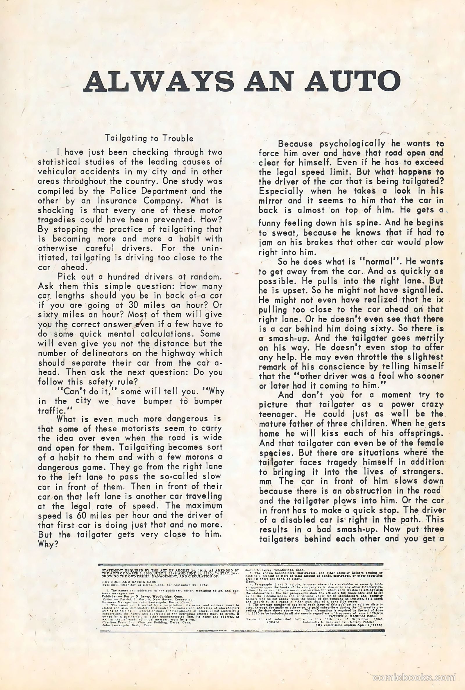 Hot Rods and Racing Cars #62 (1963) — page 17 of 36