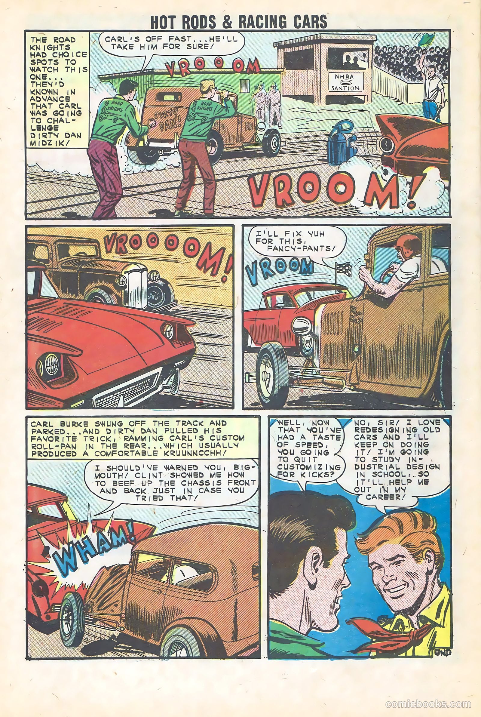 Hot Rods and Racing Cars #62 (1963) — page 32 of 36