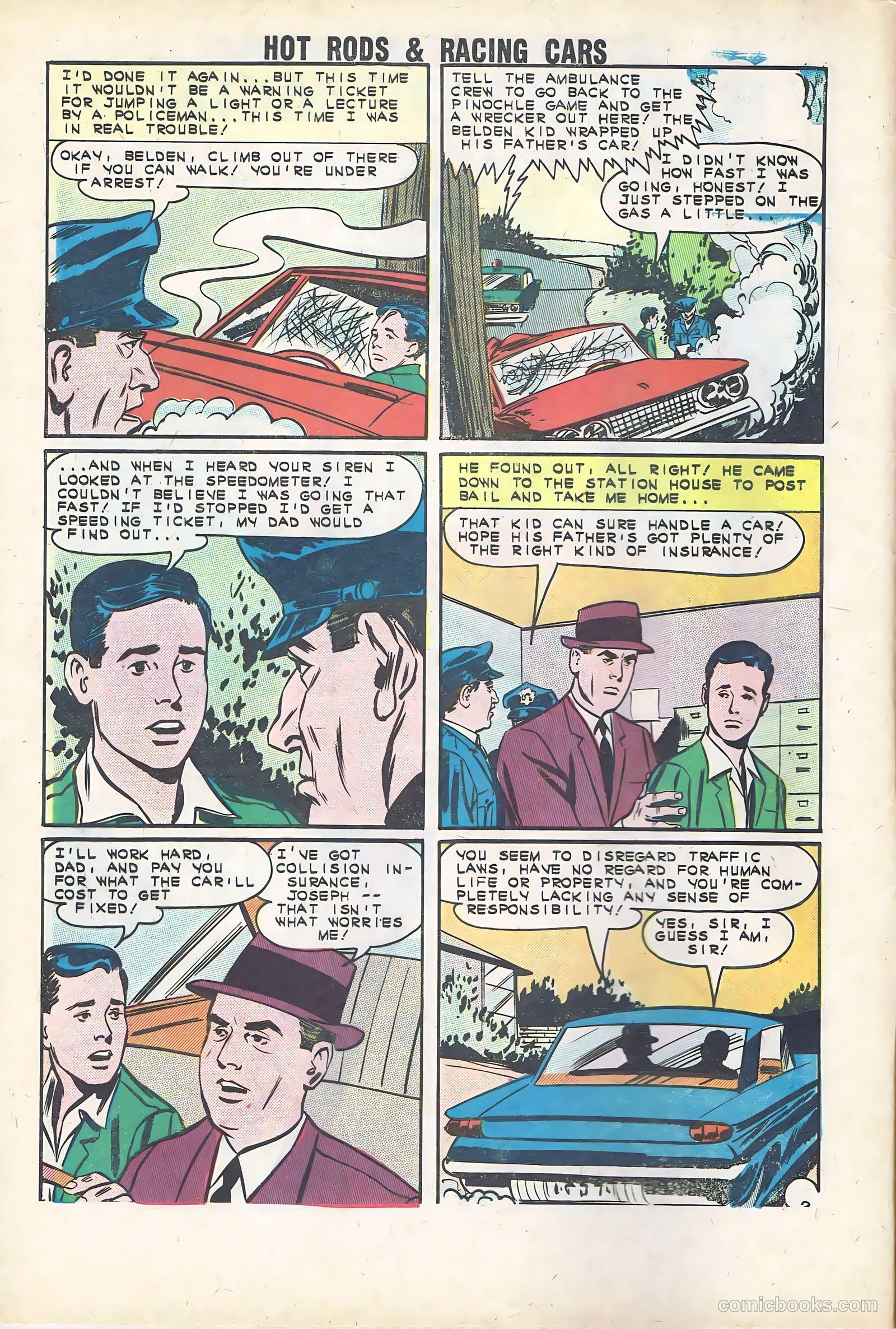 Hot Rods and Racing Cars #63 (1963) — page 4 of 36