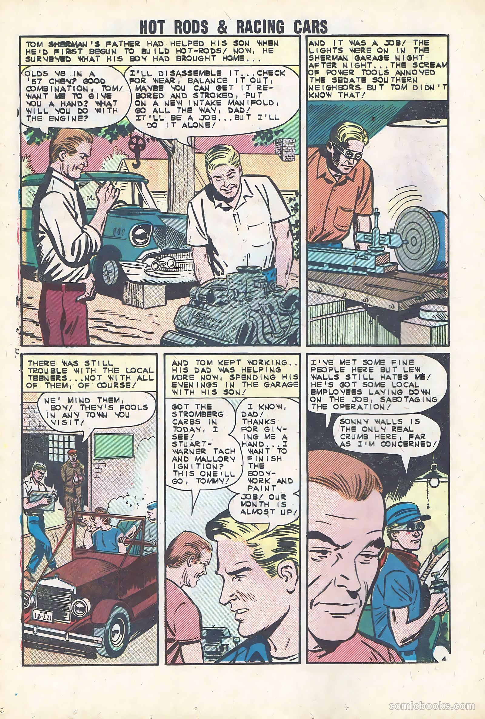 Hot Rods and Racing Cars #63 (1963) — page 12 of 36