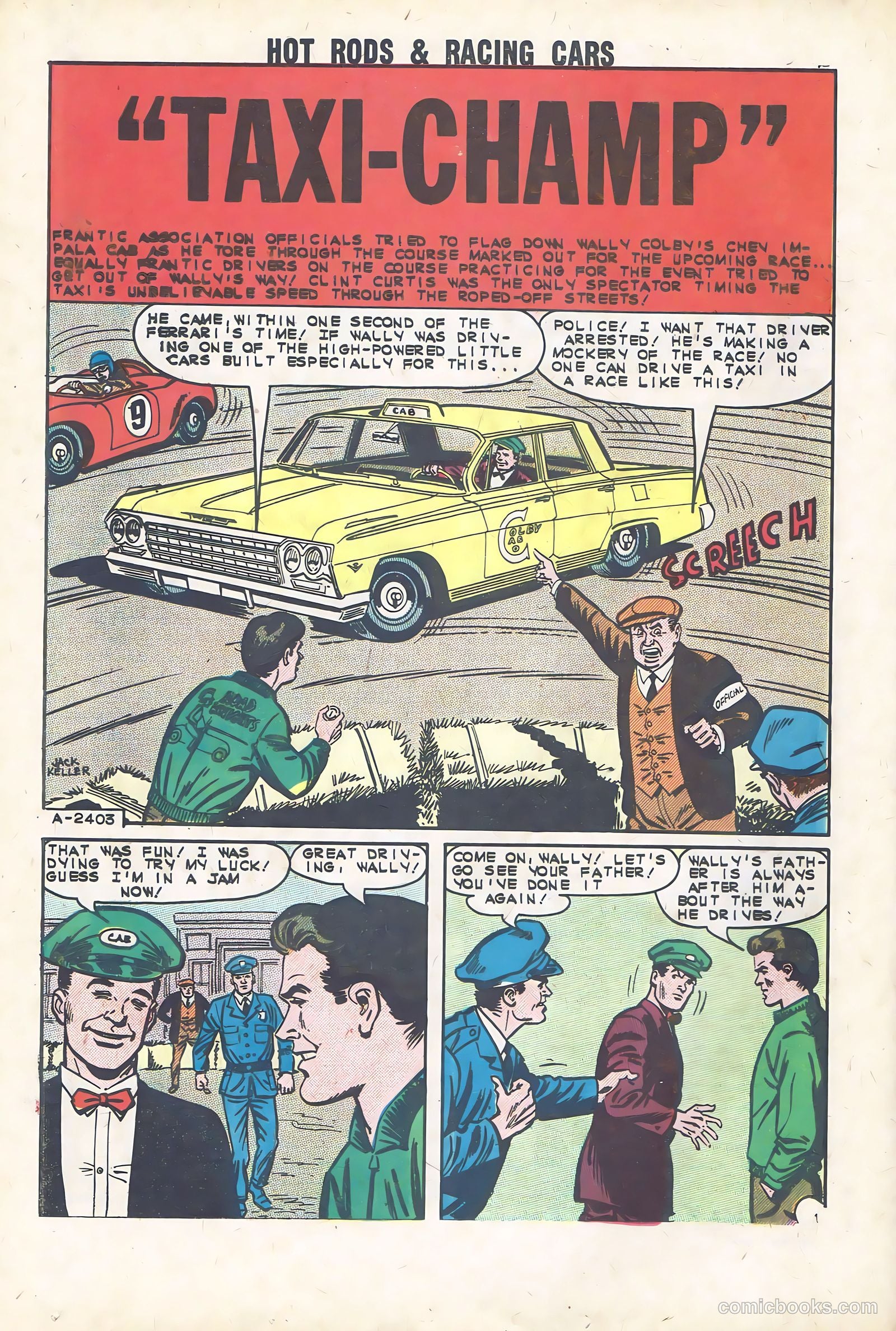 Hot Rods and Racing Cars #63 (1963) — page 20 of 36