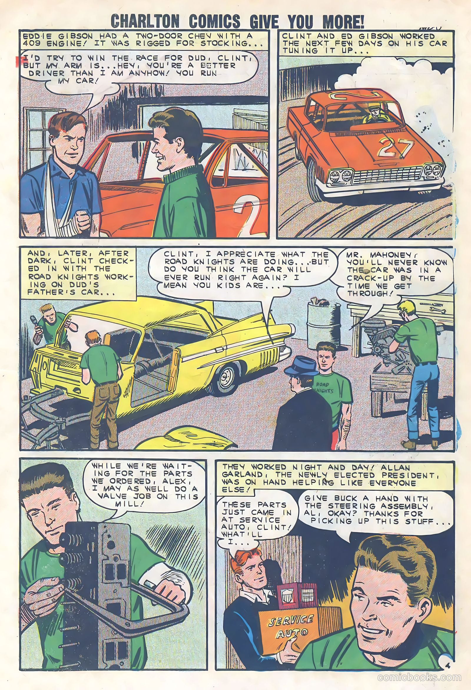 Hot Rods and Racing Cars #64 (1963) — page 7 of 36