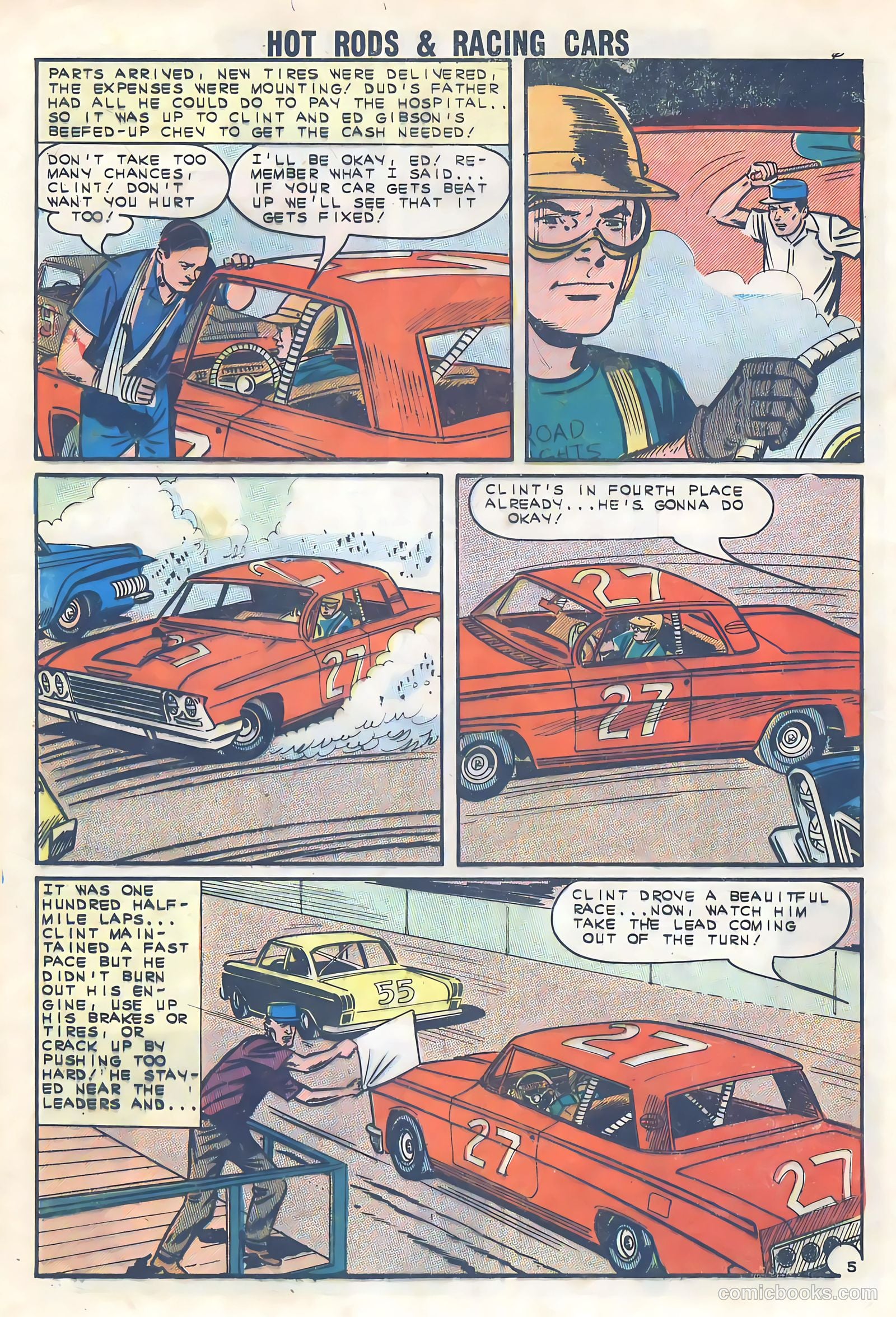 Hot Rods and Racing Cars #64 (1963) — page 8 of 36
