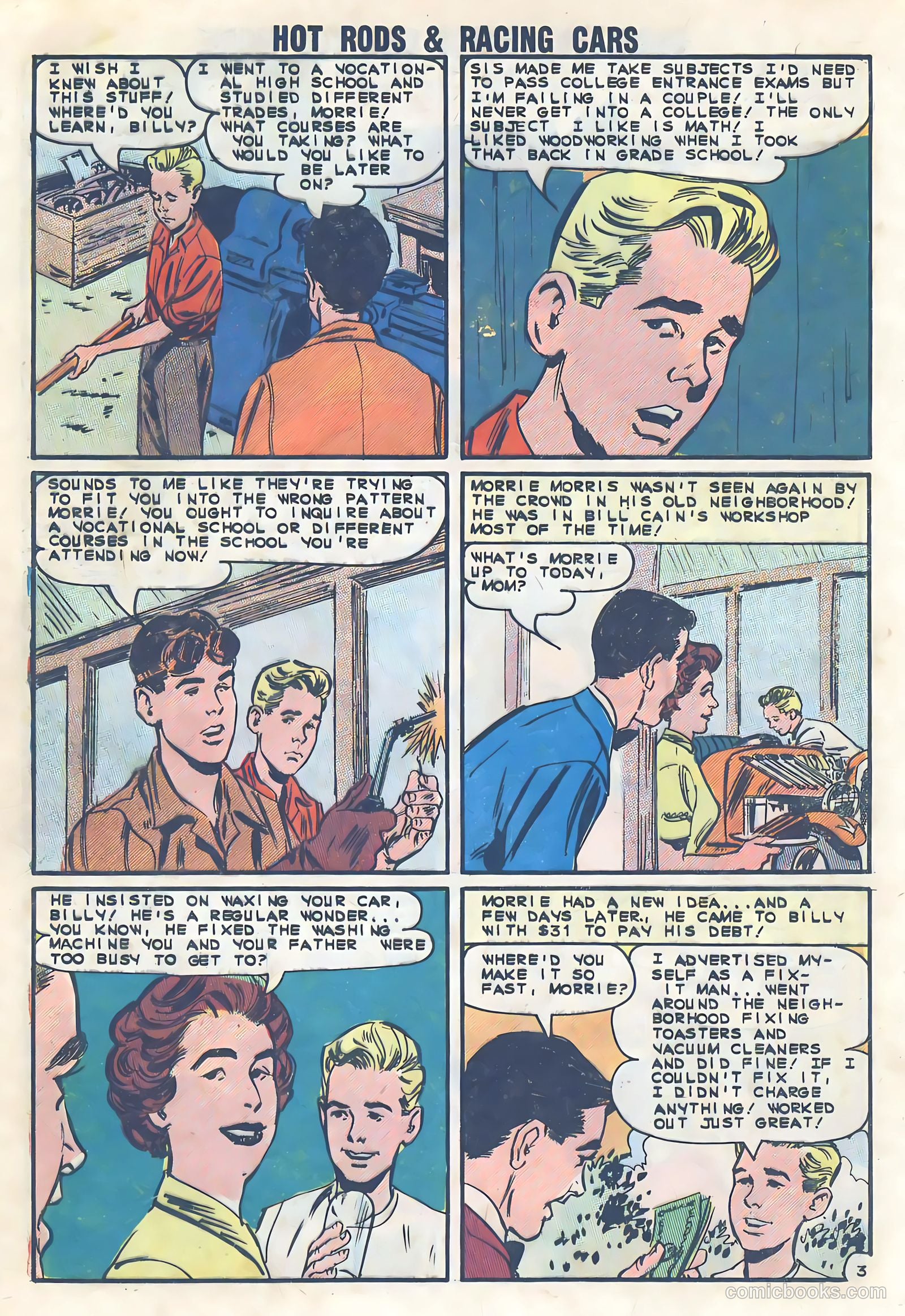Hot Rods and Racing Cars #64 (1963) — page 12 of 36