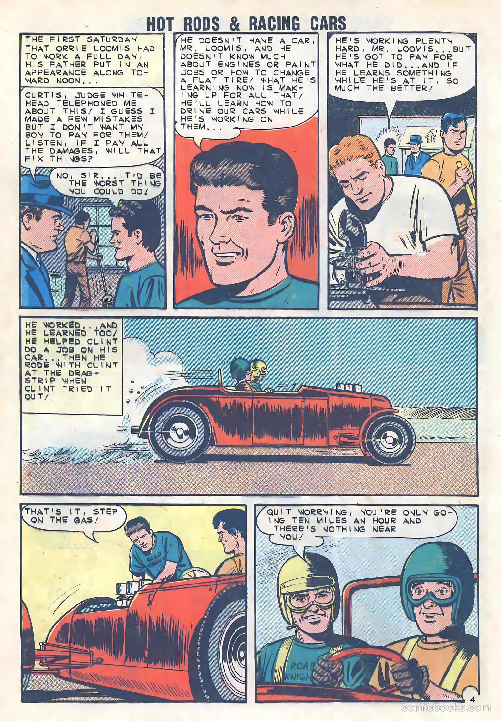 Hot Rods and Racing Cars #64 (1963) — page 28 of 36