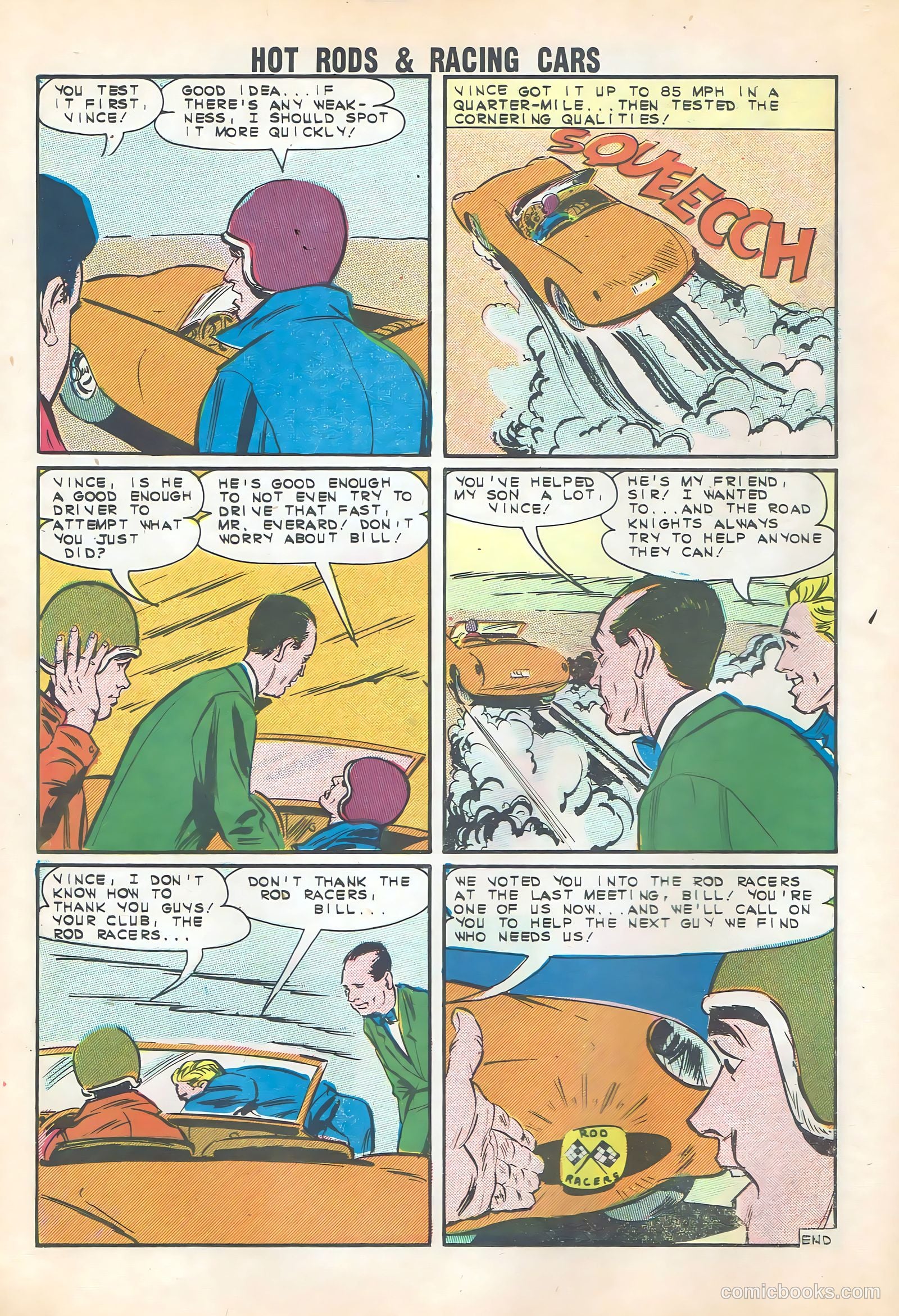 Hot Rods and Racing Cars #65 (1963) — page 14 of 36