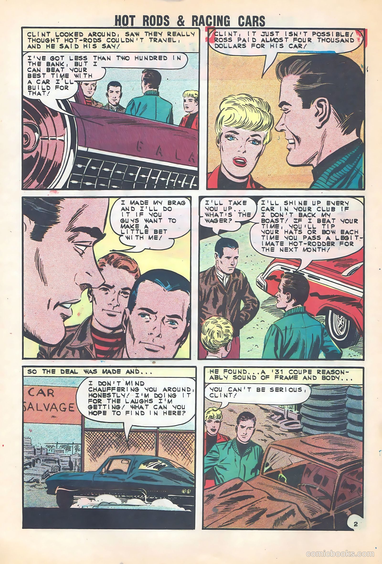 Hot Rods and Racing Cars #65 (1963) — page 28 of 36