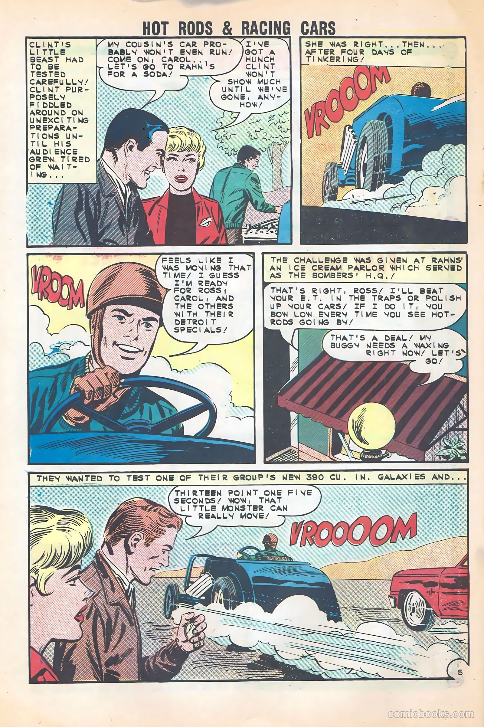 Hot Rods and Racing Cars #65 (1963) — page 32 of 36