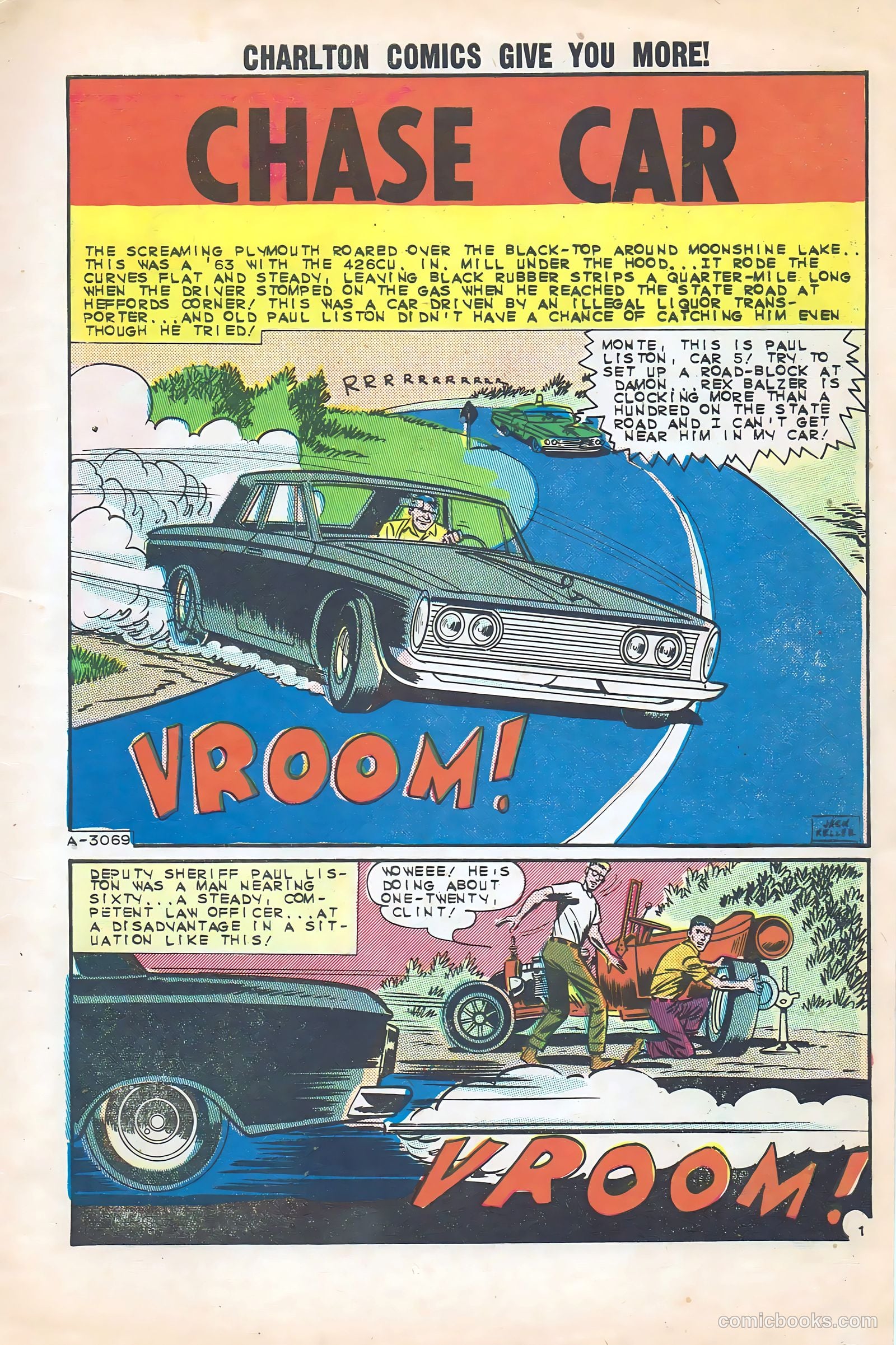 Hot Rods and Racing Cars #66 (1963) — page 3 of 36
