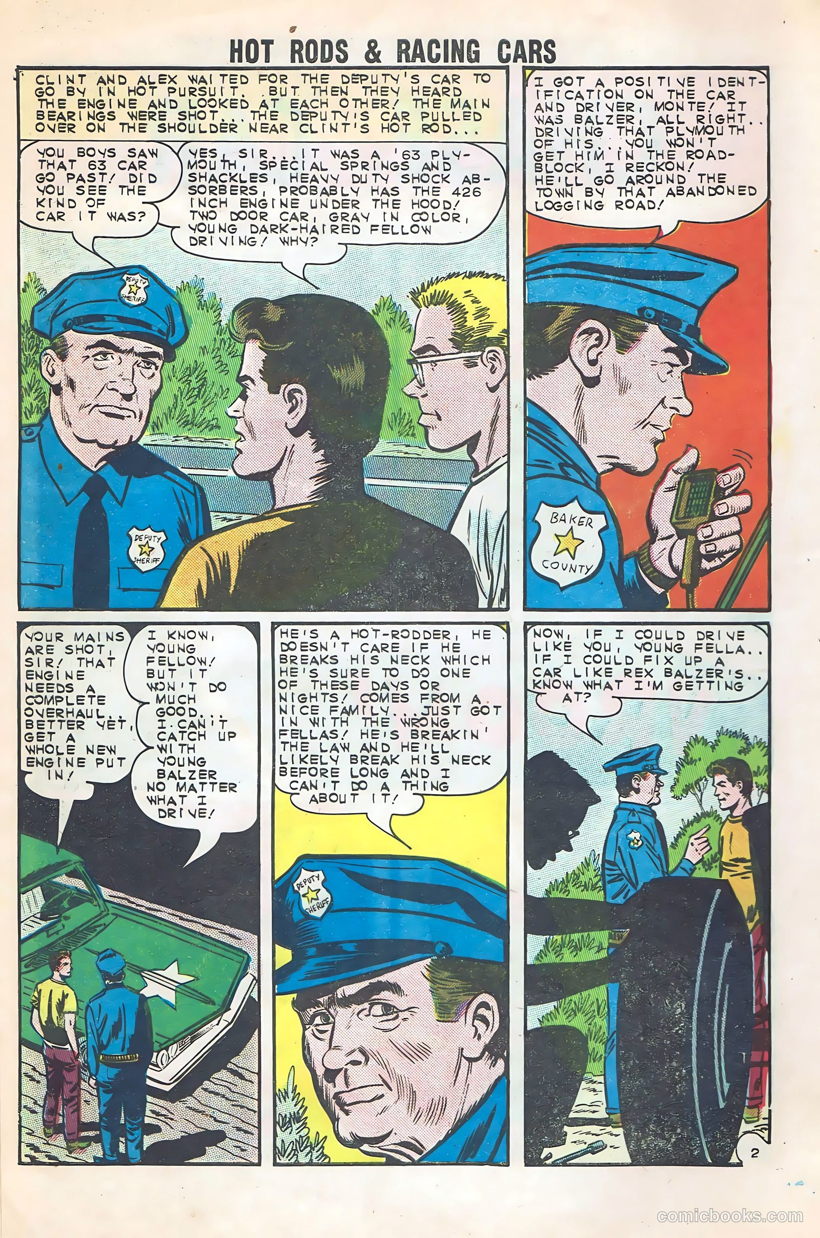 Hot Rods and Racing Cars #66 (1963) — page 4 of 36