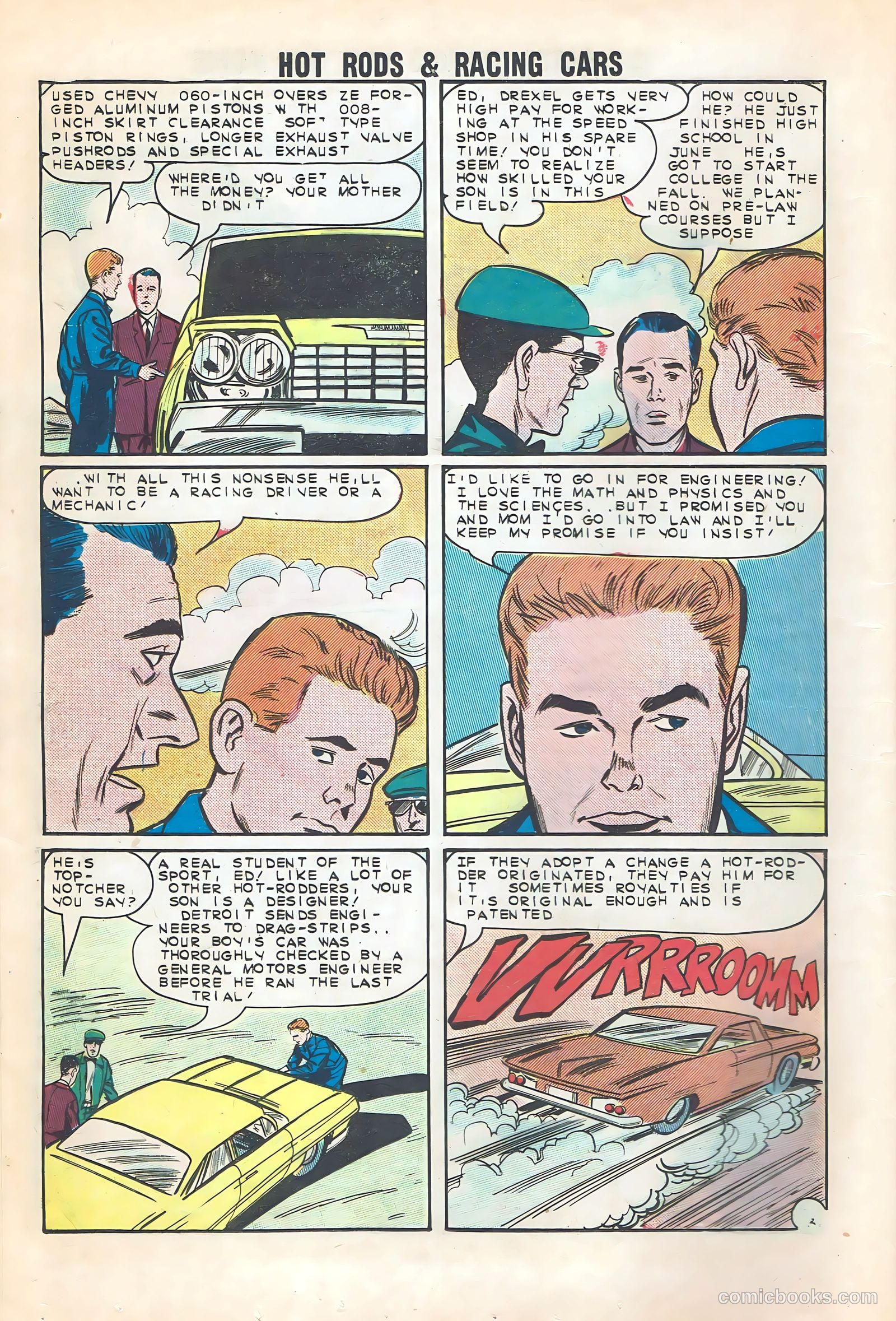 Hot Rods and Racing Cars #66 (1963) — page 12 of 36