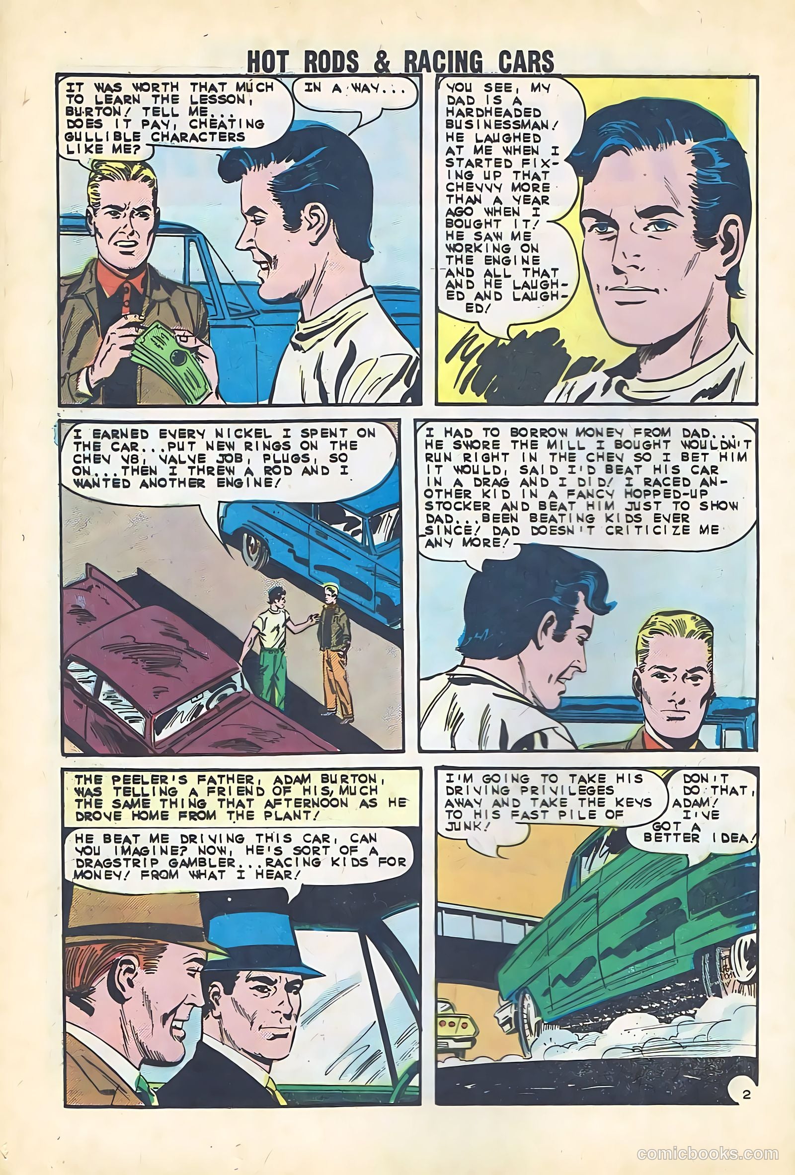 Hot Rods and Racing Cars #67 (1964) — page 12 of 36