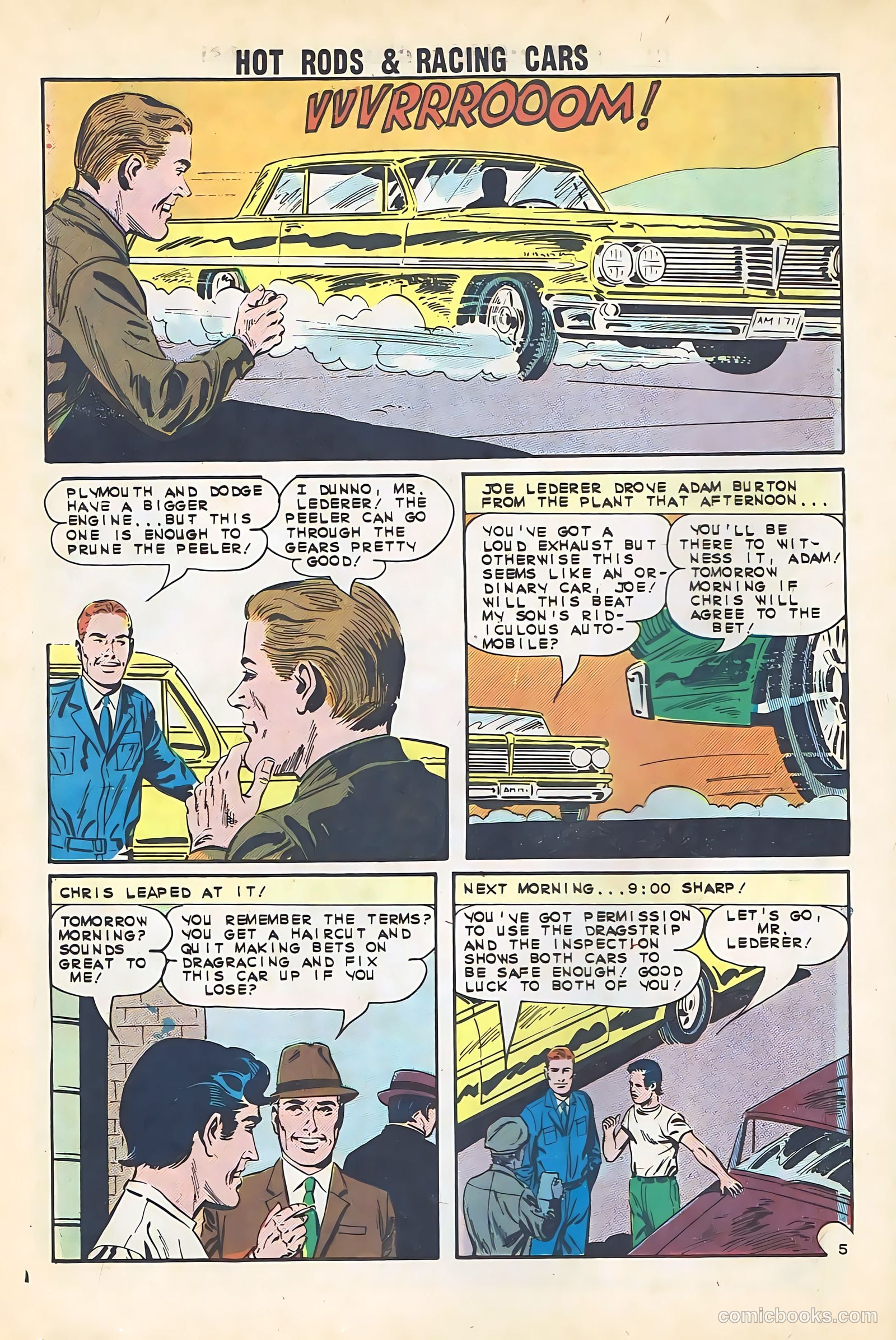 Hot Rods and Racing Cars #67 (1964) — page 16 of 36