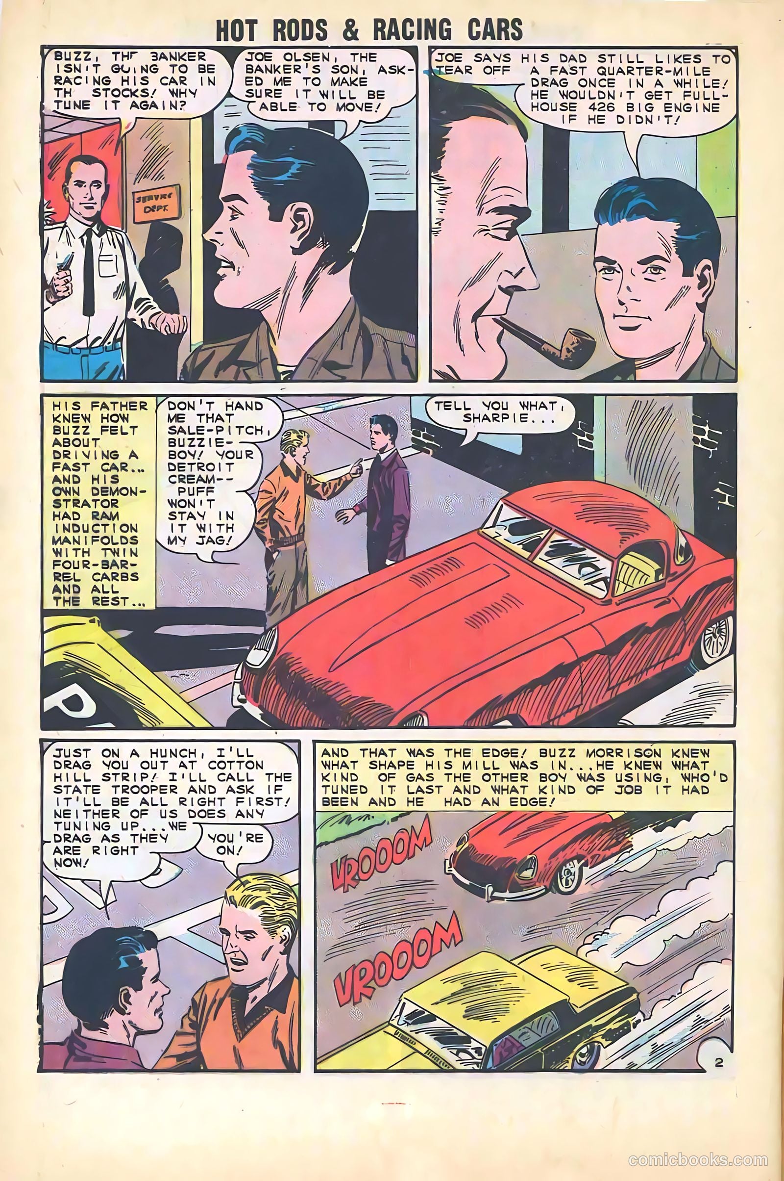 Hot Rods and Racing Cars #68 (1964) — page 4 of 36