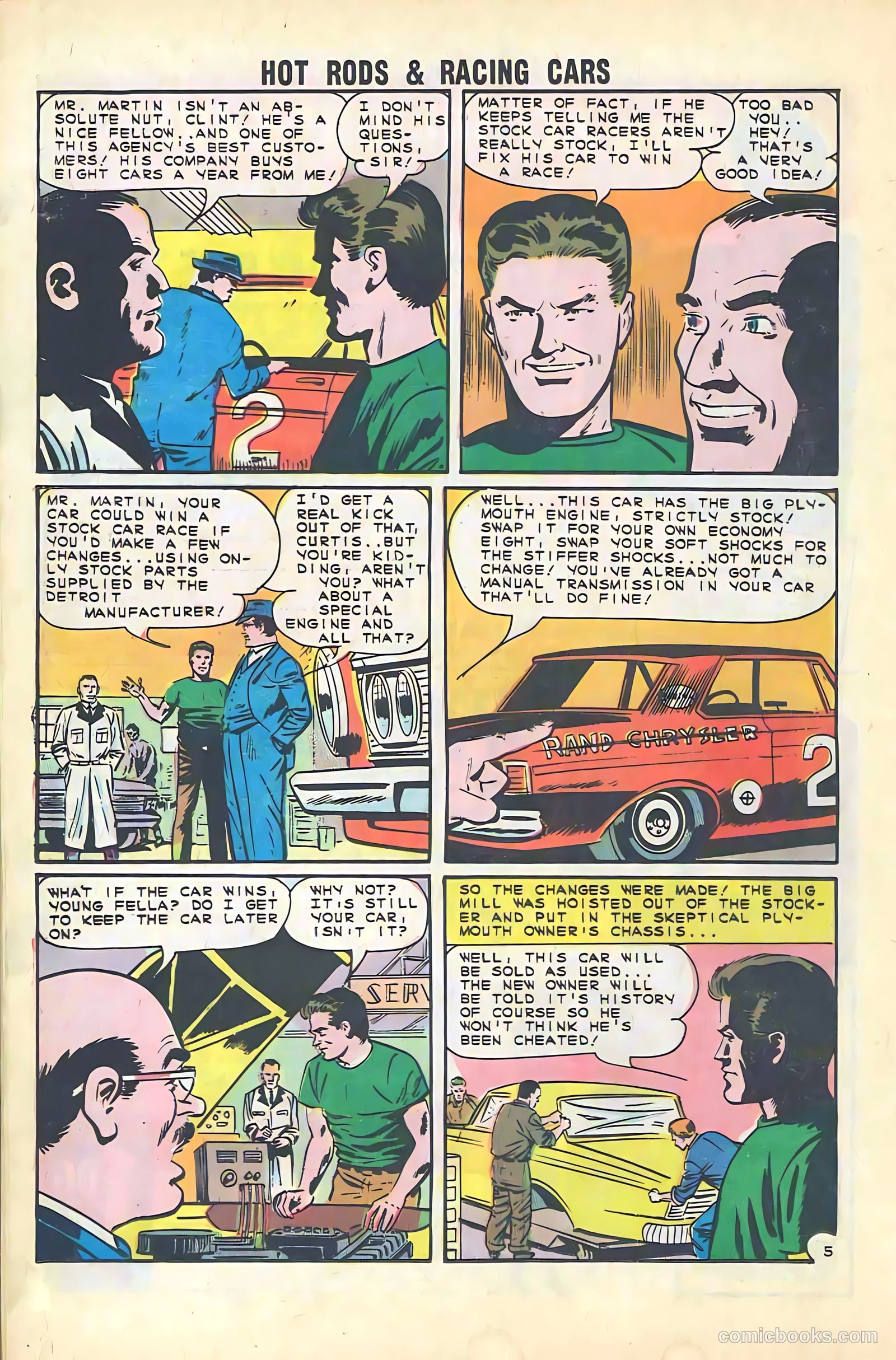 Hot Rods and Racing Cars #68 (1964) — page 16 of 36