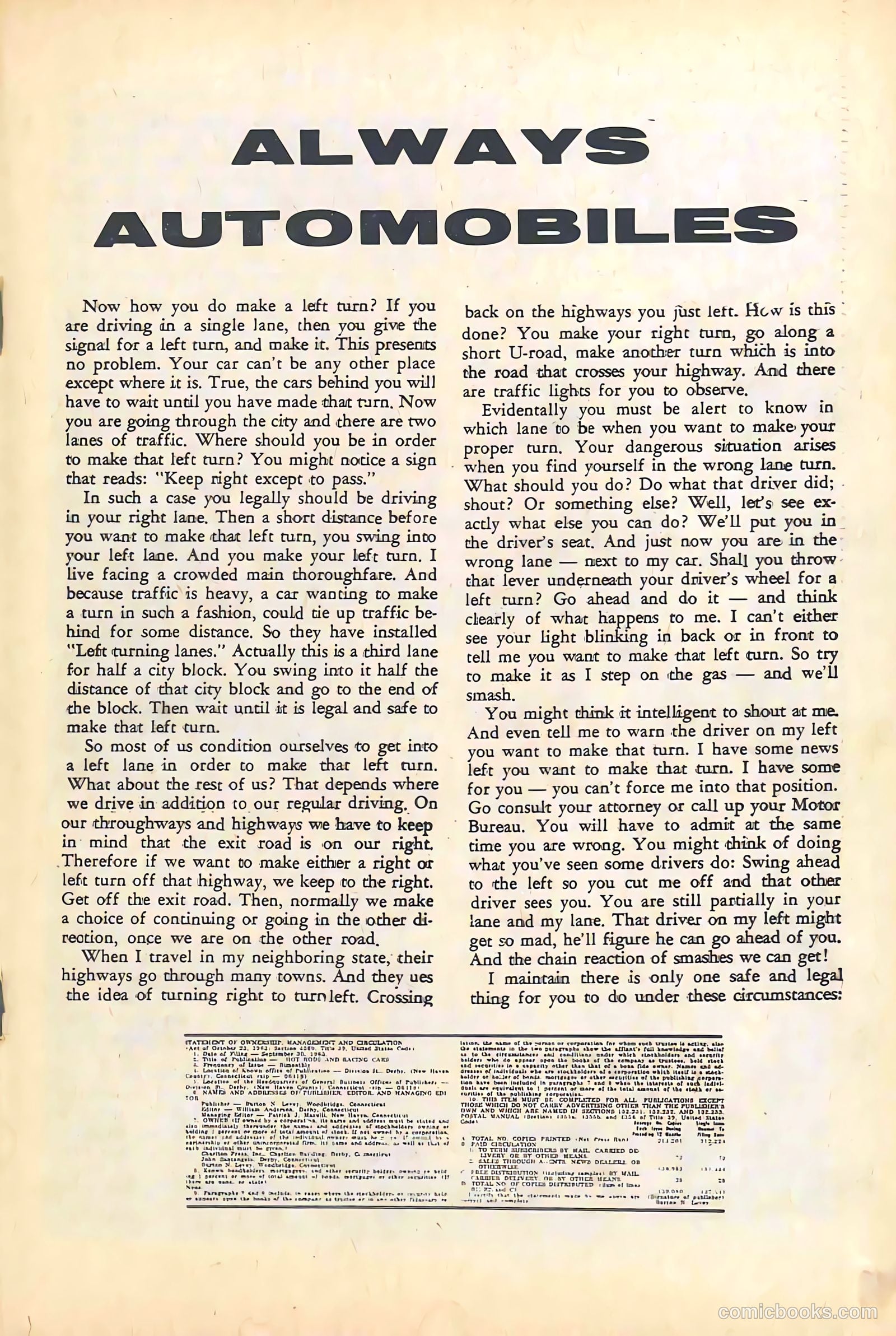Hot Rods and Racing Cars #68 (1964) — page 19 of 36