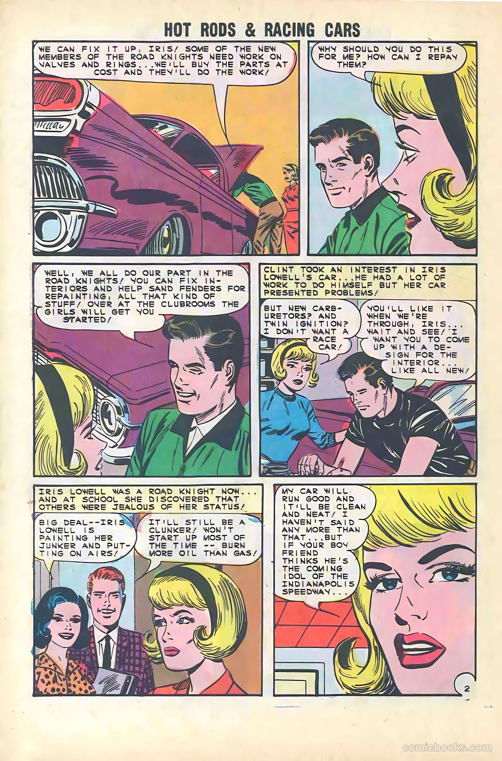 Hot Rods and Racing Cars #68 (1964) — page 28 of 36