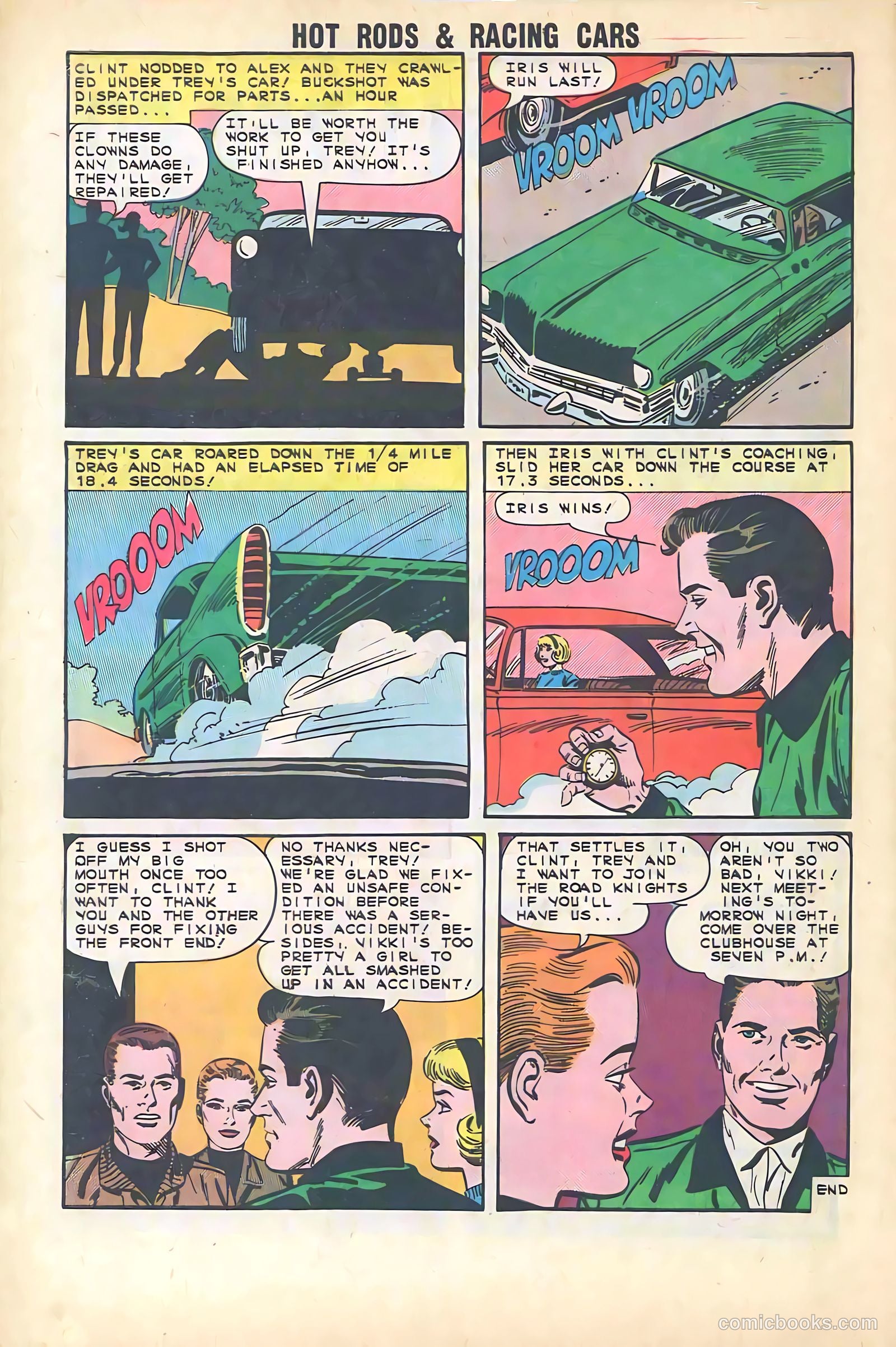 Hot Rods and Racing Cars #68 (1964) — page 32 of 36