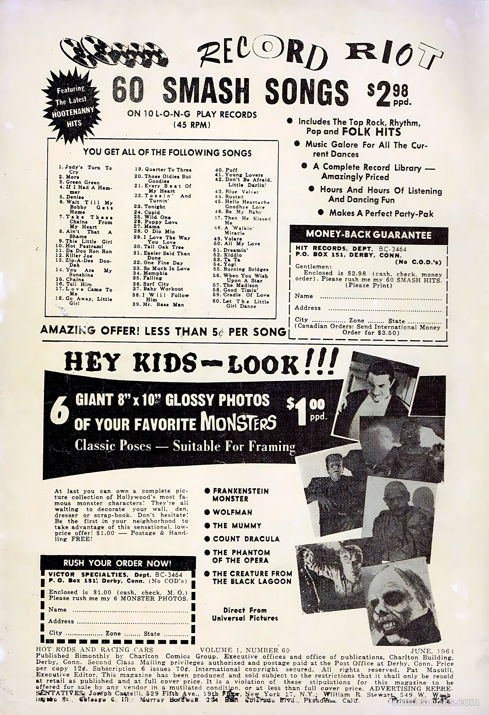 Hot Rods and Racing Cars #69 (1964) — page 2 of 36