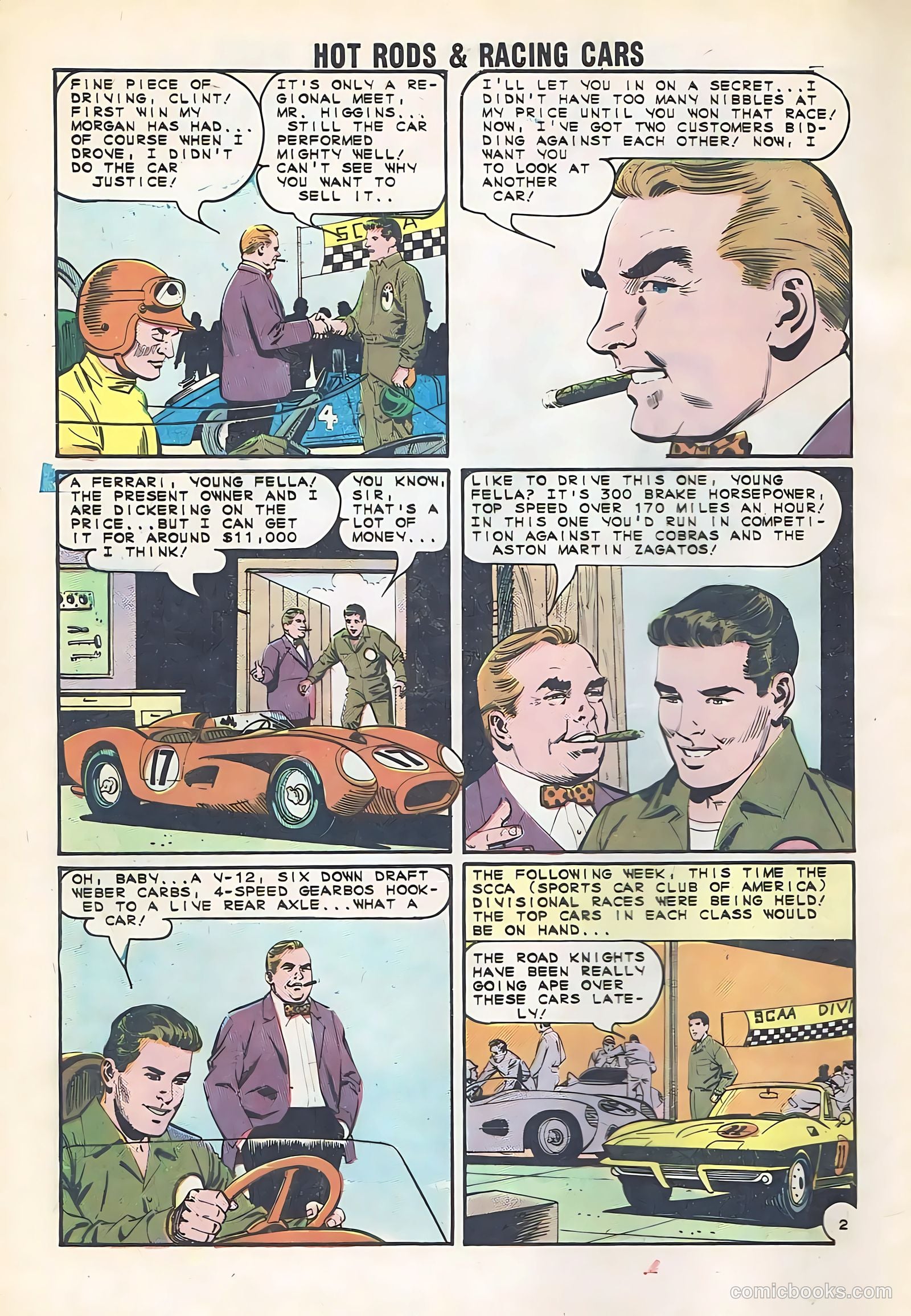 Hot Rods and Racing Cars #69 (1964) — page 4 of 36