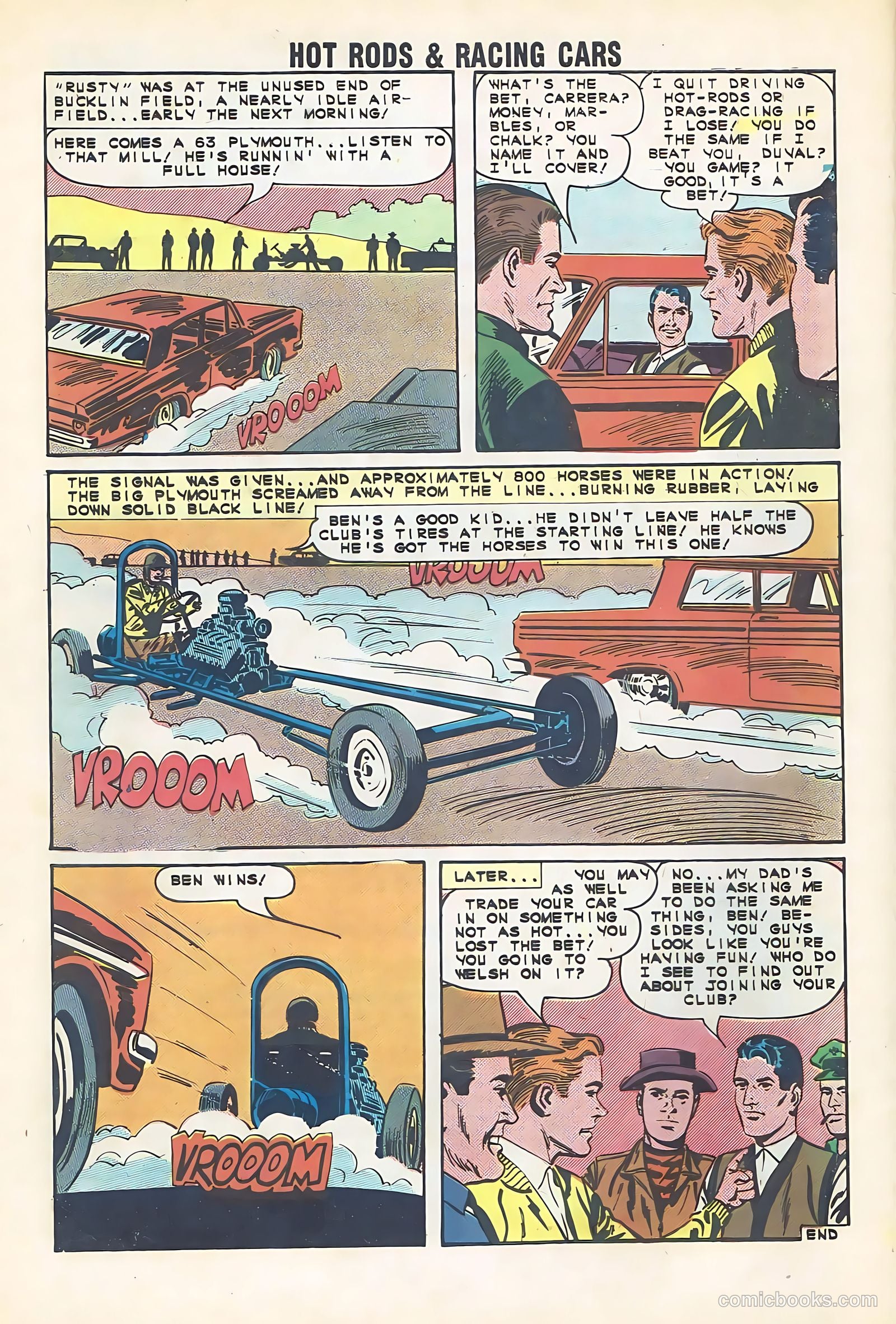 Hot Rods and Racing Cars #69 (1964) — page 32 of 36