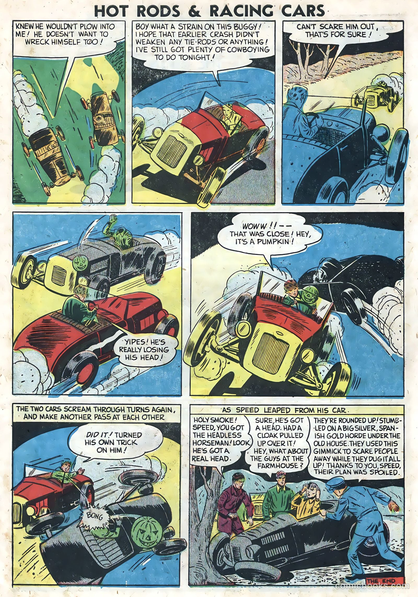 Hot Rods and Racing Cars #7 (1952) — page 7 of 36