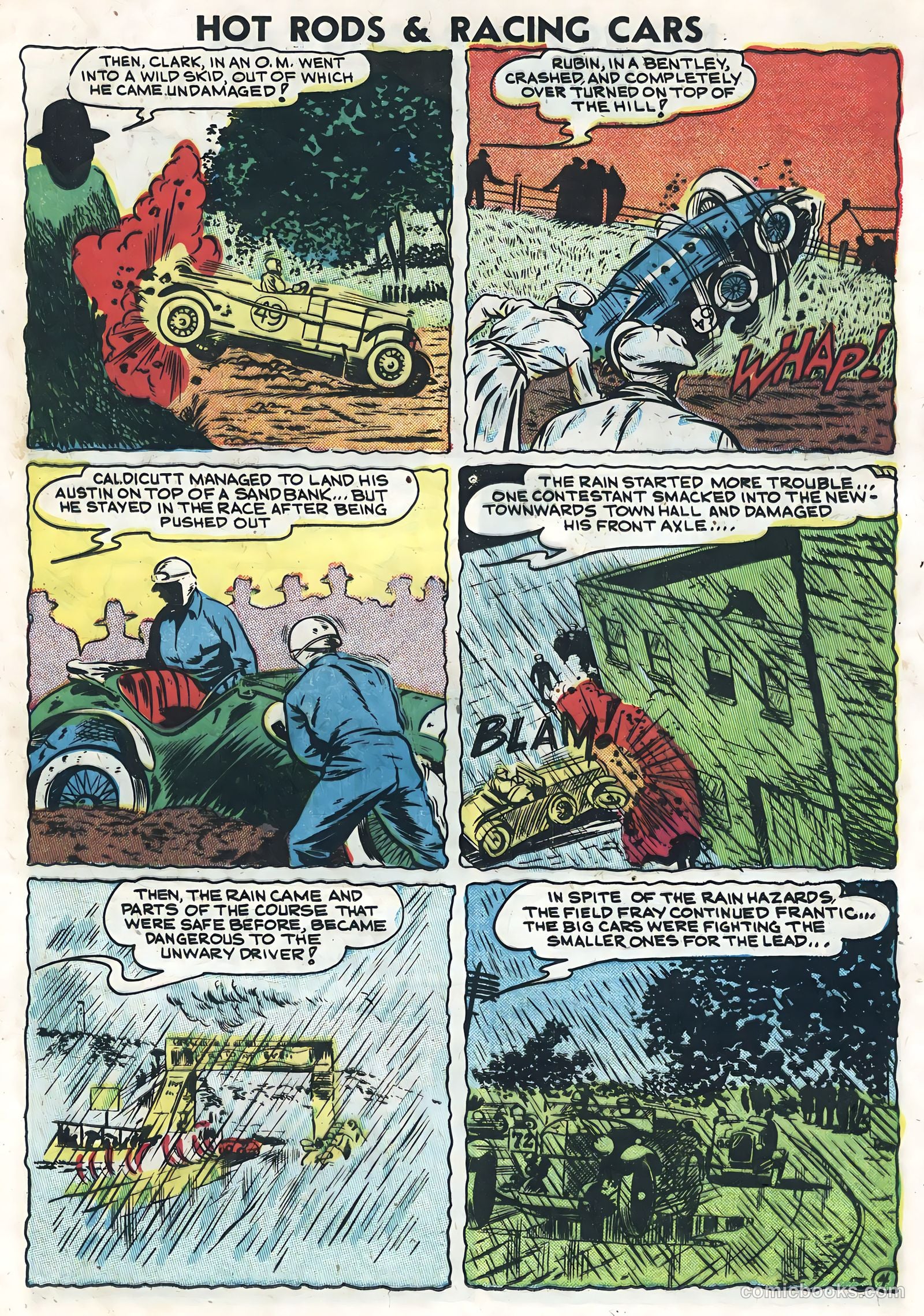 Hot Rods and Racing Cars #7 (1952) — page 13 of 36