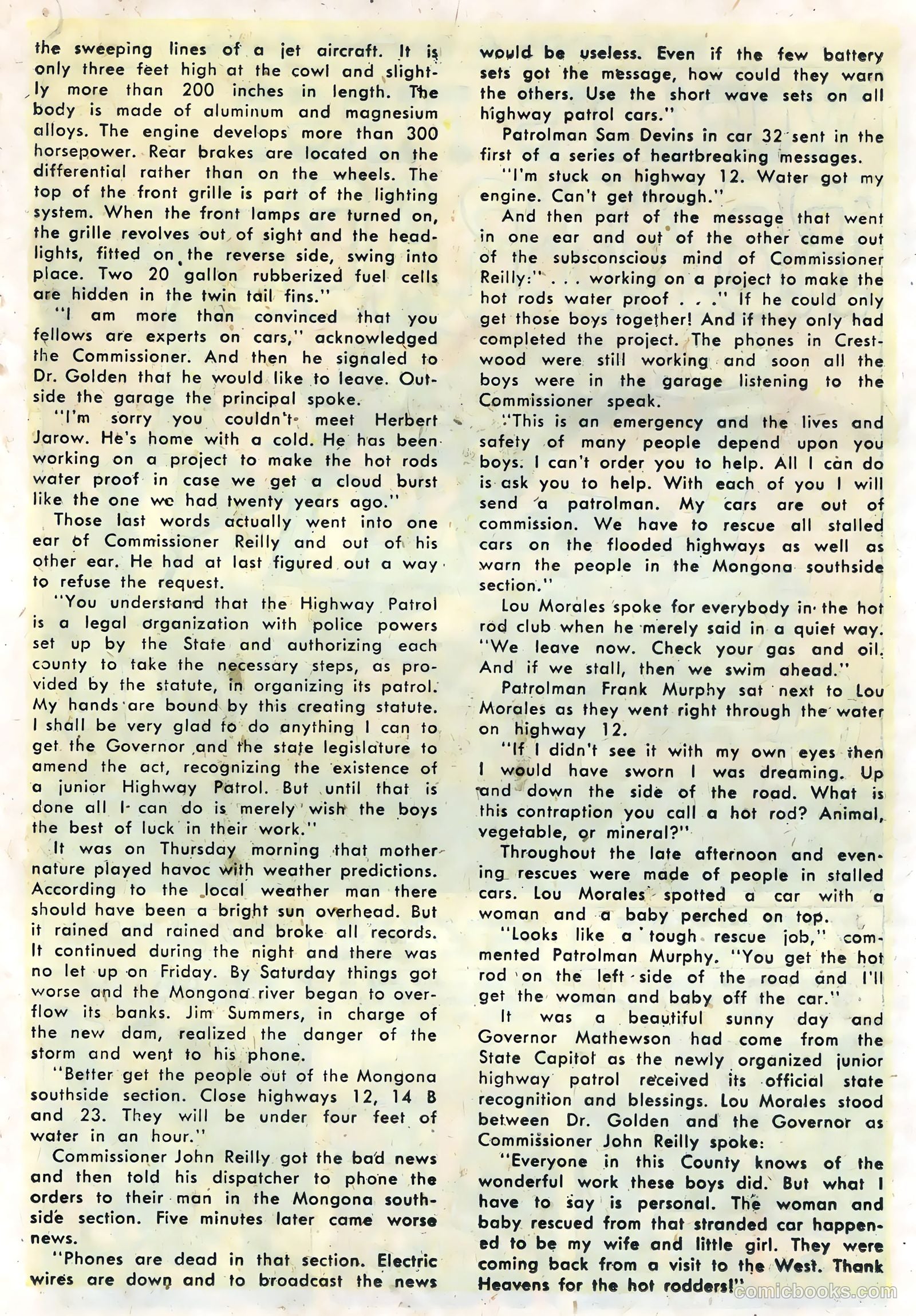 Hot Rods and Racing Cars #7 (1952) — page 19 of 36