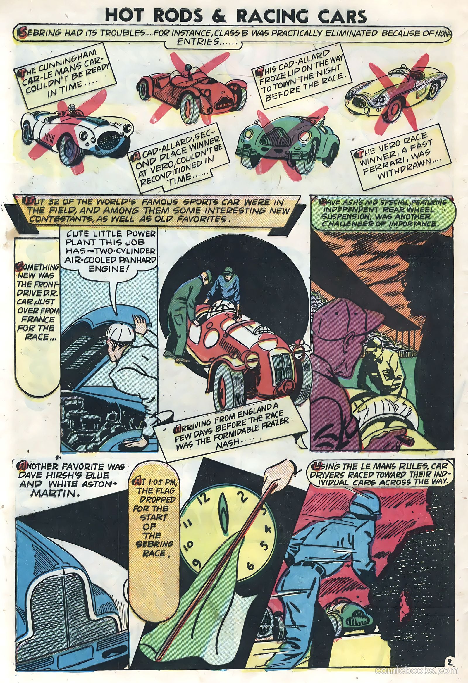 Hot Rods and Racing Cars #7 (1952) — page 32 of 36