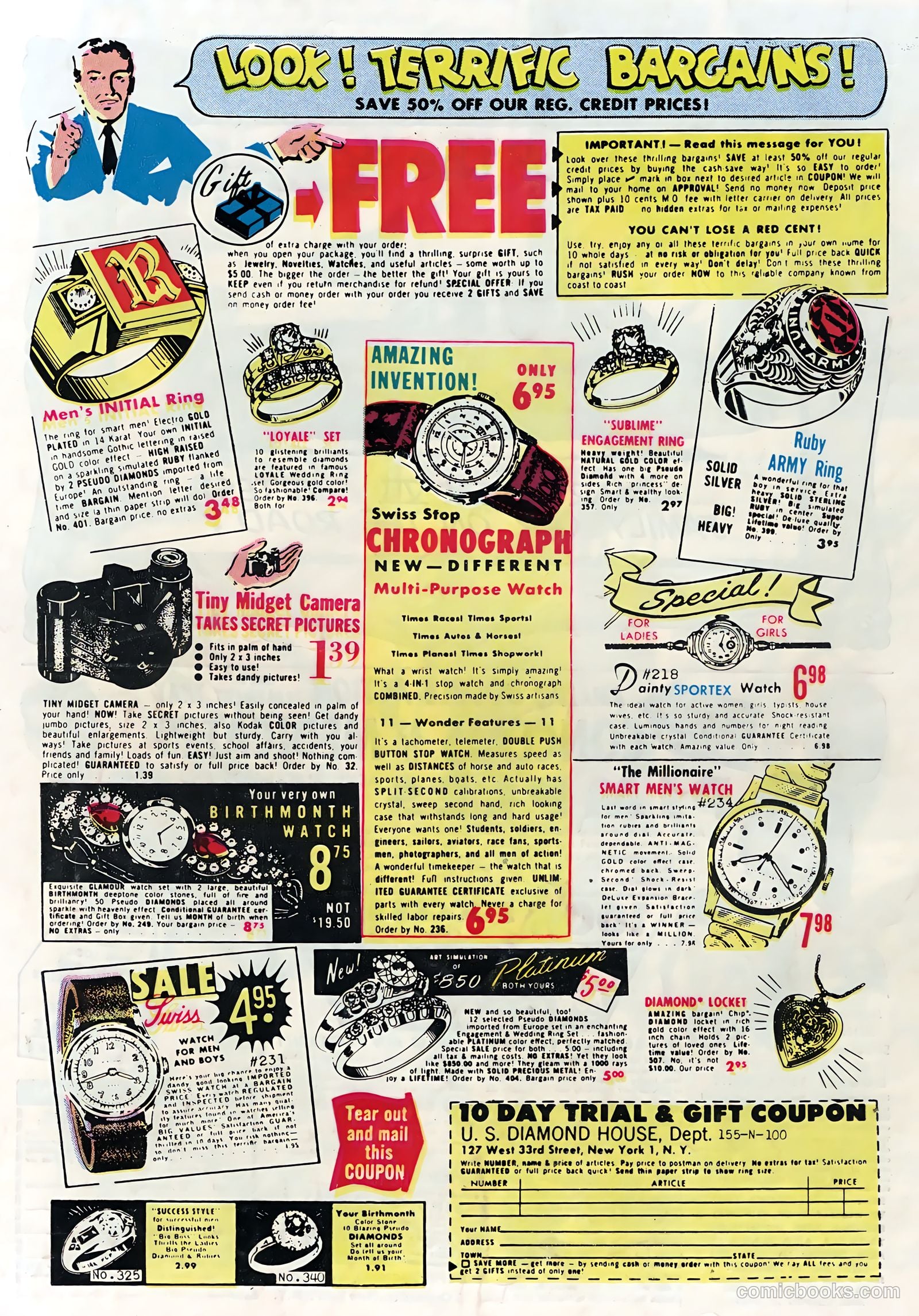 Hot Rods and Racing Cars #7 (1952) — page 36 of 36