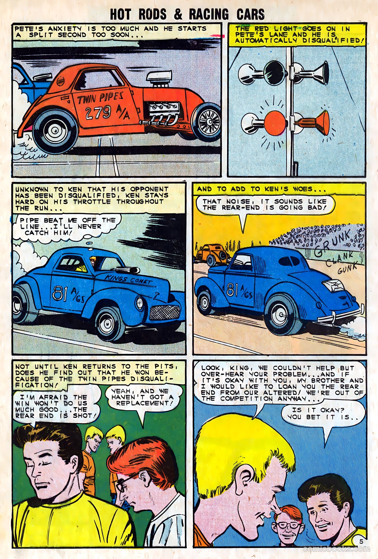 Hot Rods and Racing Cars #70 (1964) — page 8 of 36