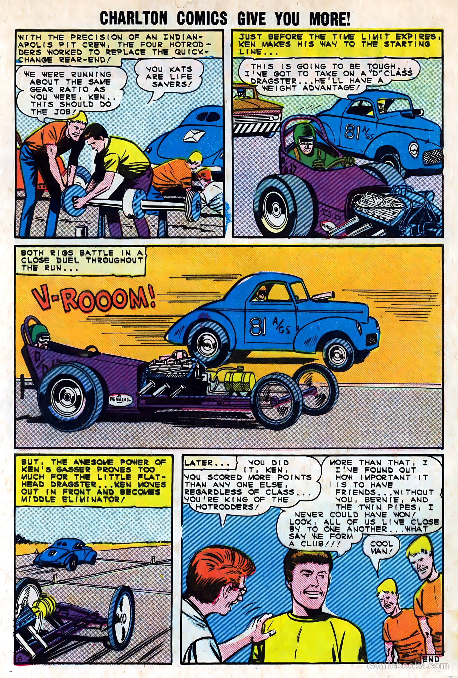 Hot Rods and Racing Cars #70 (1964) — page 9 of 36
