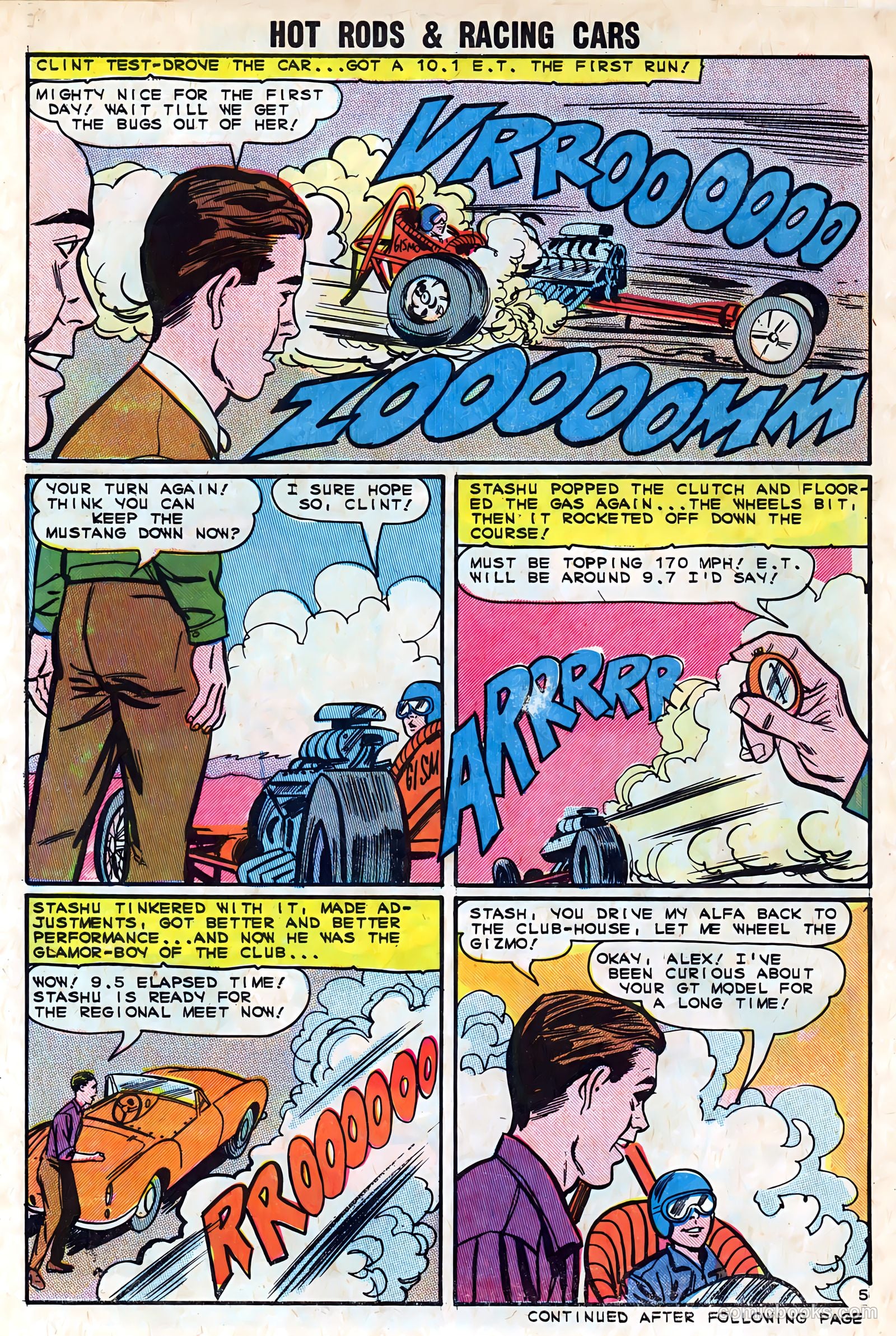 Hot Rods and Racing Cars #70 (1964) — page 30 of 36