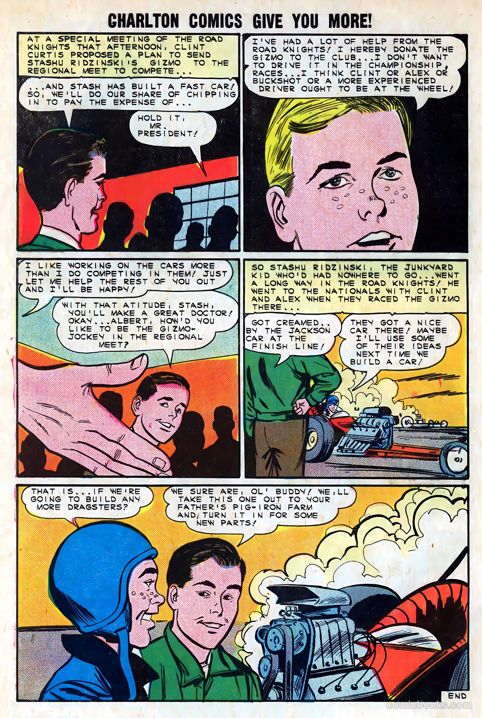 Hot Rods and Racing Cars #70 (1964) — page 32 of 36