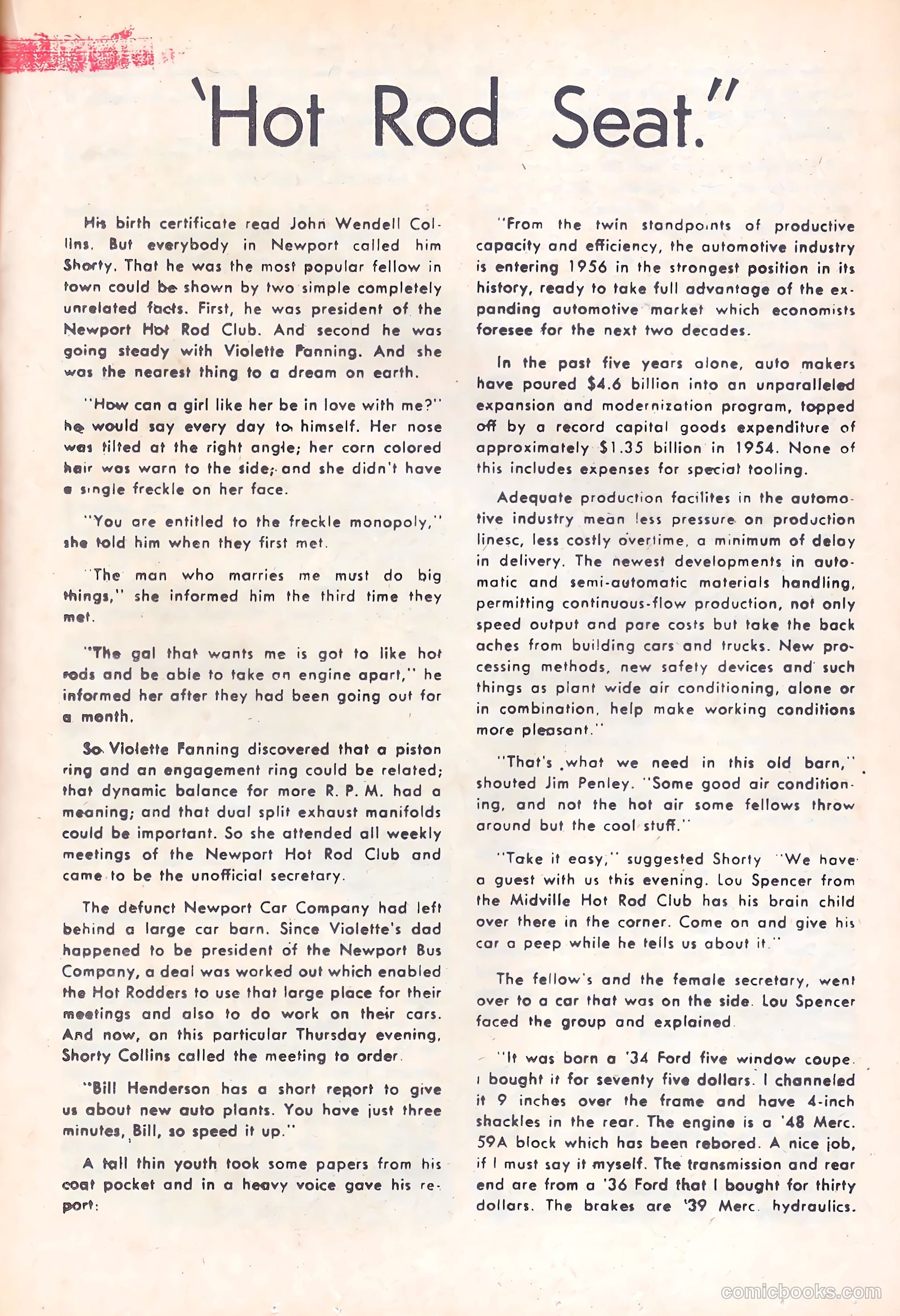 Hot Rods and Racing Cars #71 (1964) — page 17 of 36